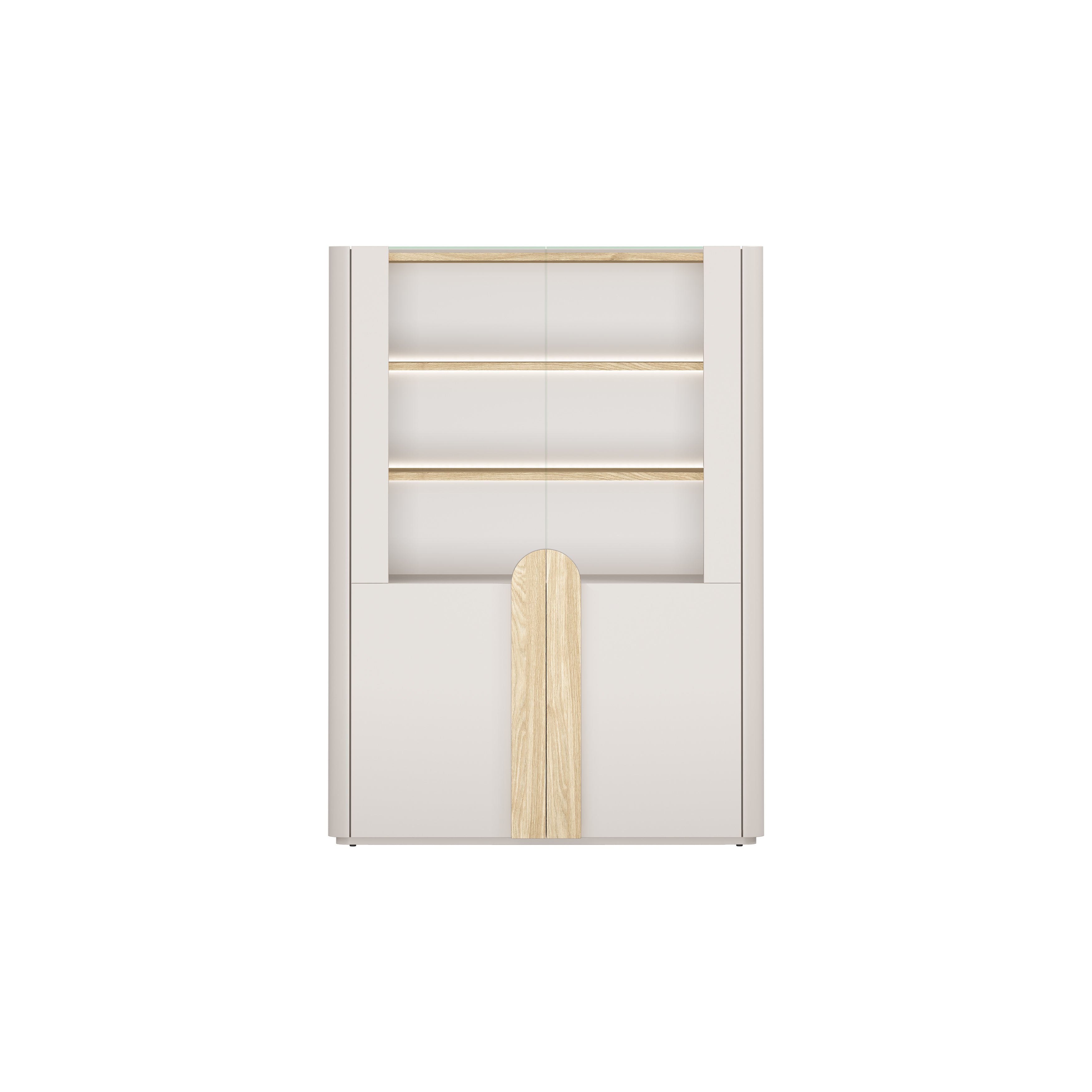 Vitrine Amilio 100x48cm, Material: MDF