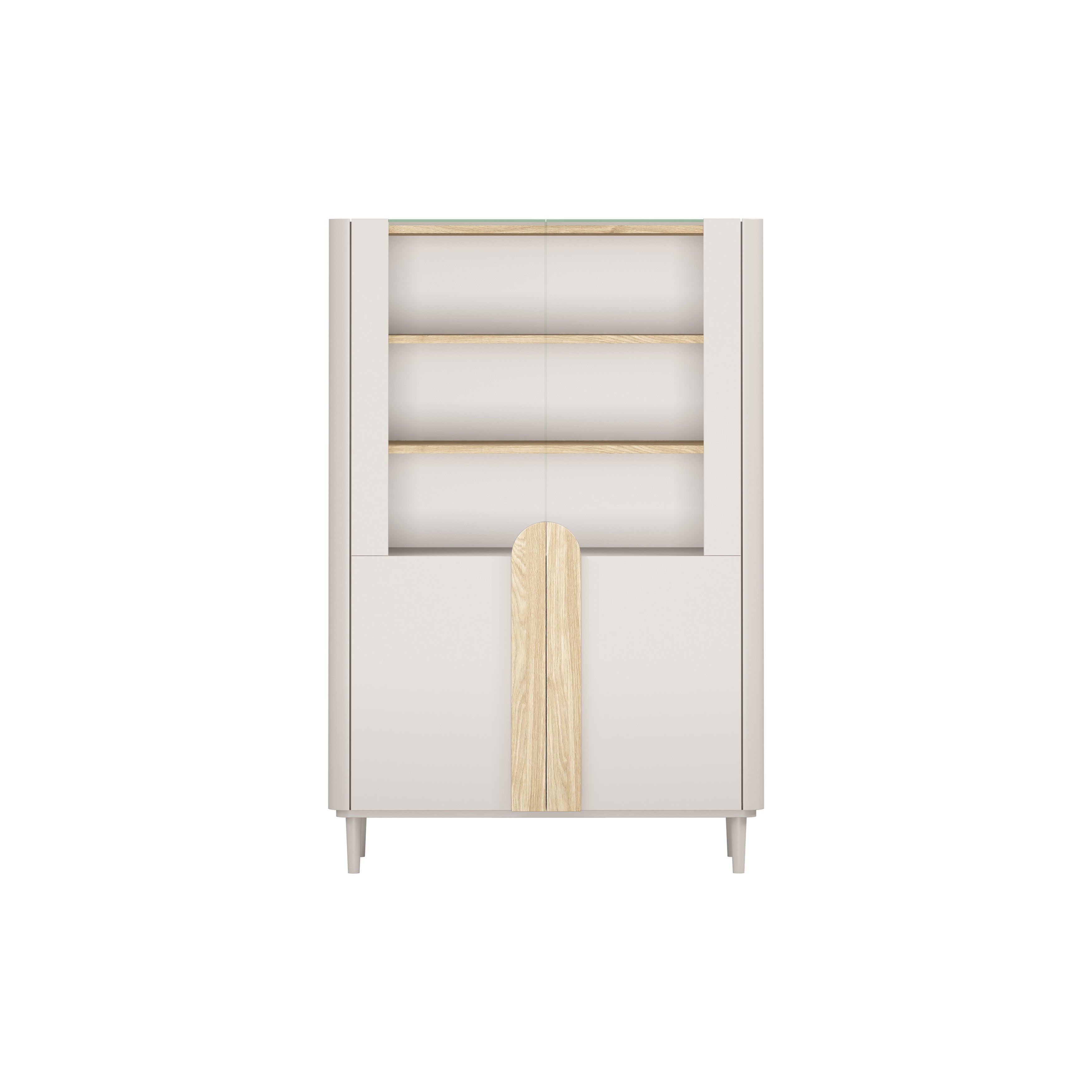 Vitrine Amilio 100x48cm, Material: MDF