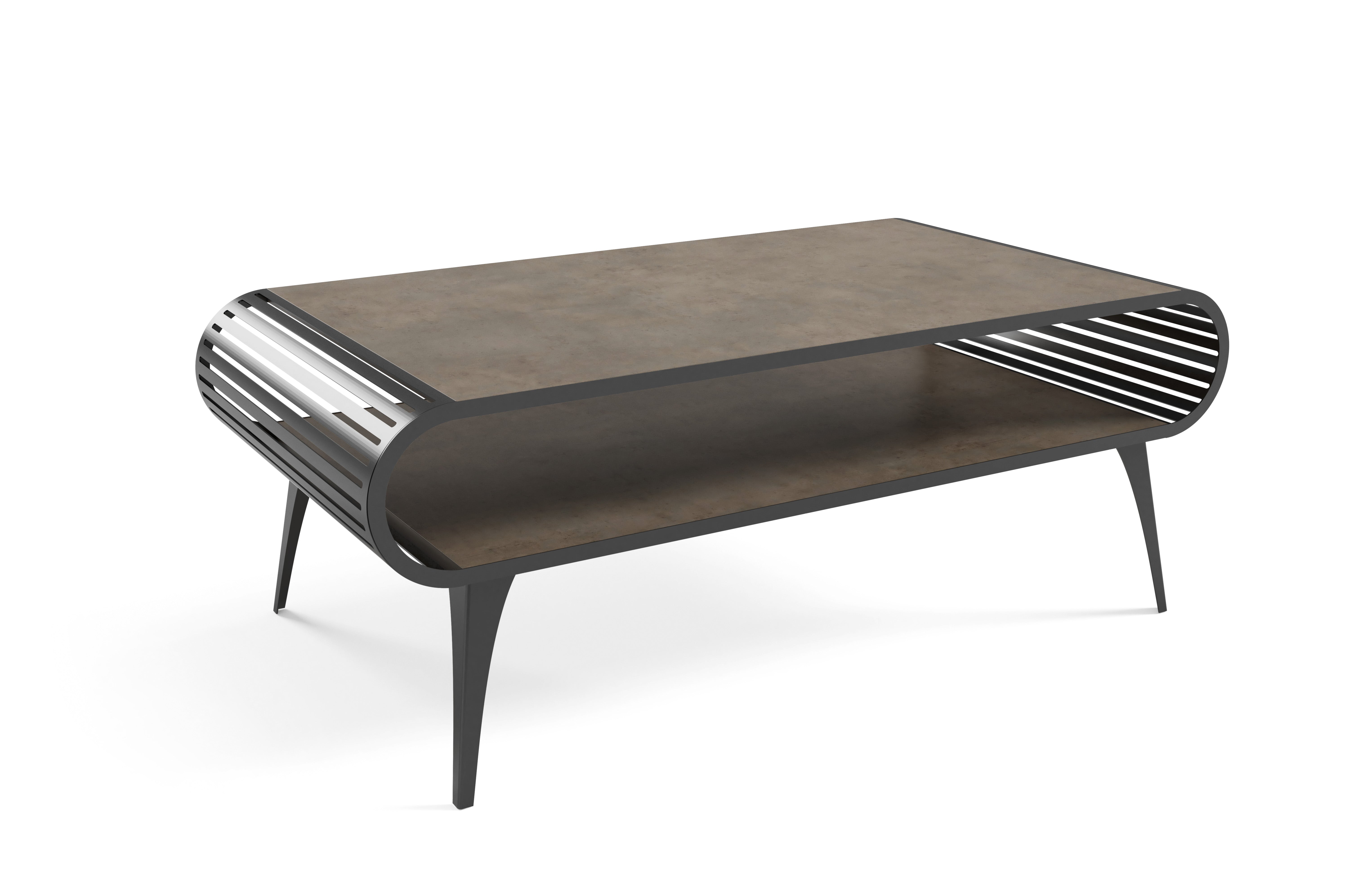 Aristo Couchtisch 120x60cm, Material: Laminierte Platte