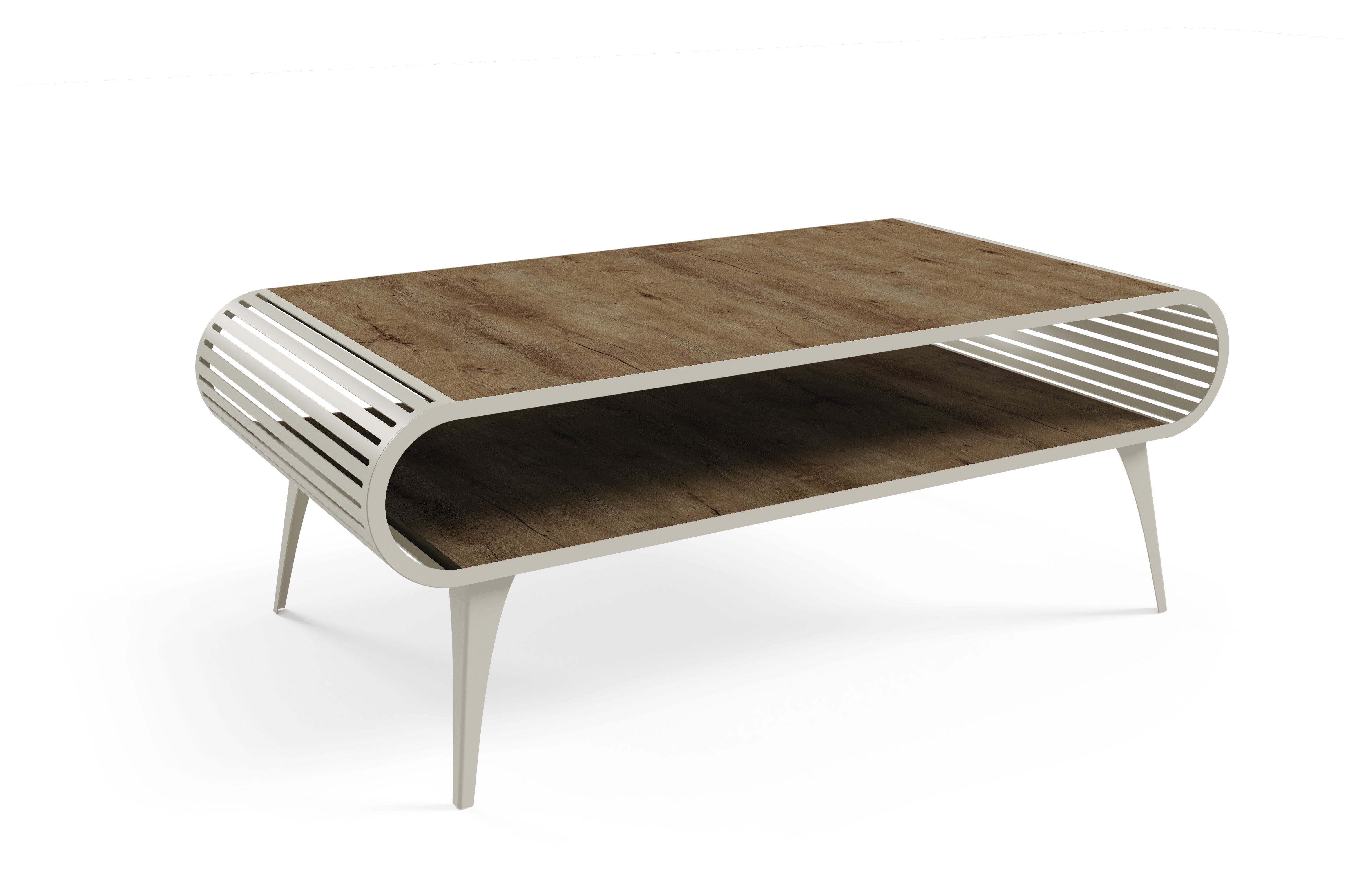 Aristo Couchtisch 120x60cm, Material: Laminierte Platte