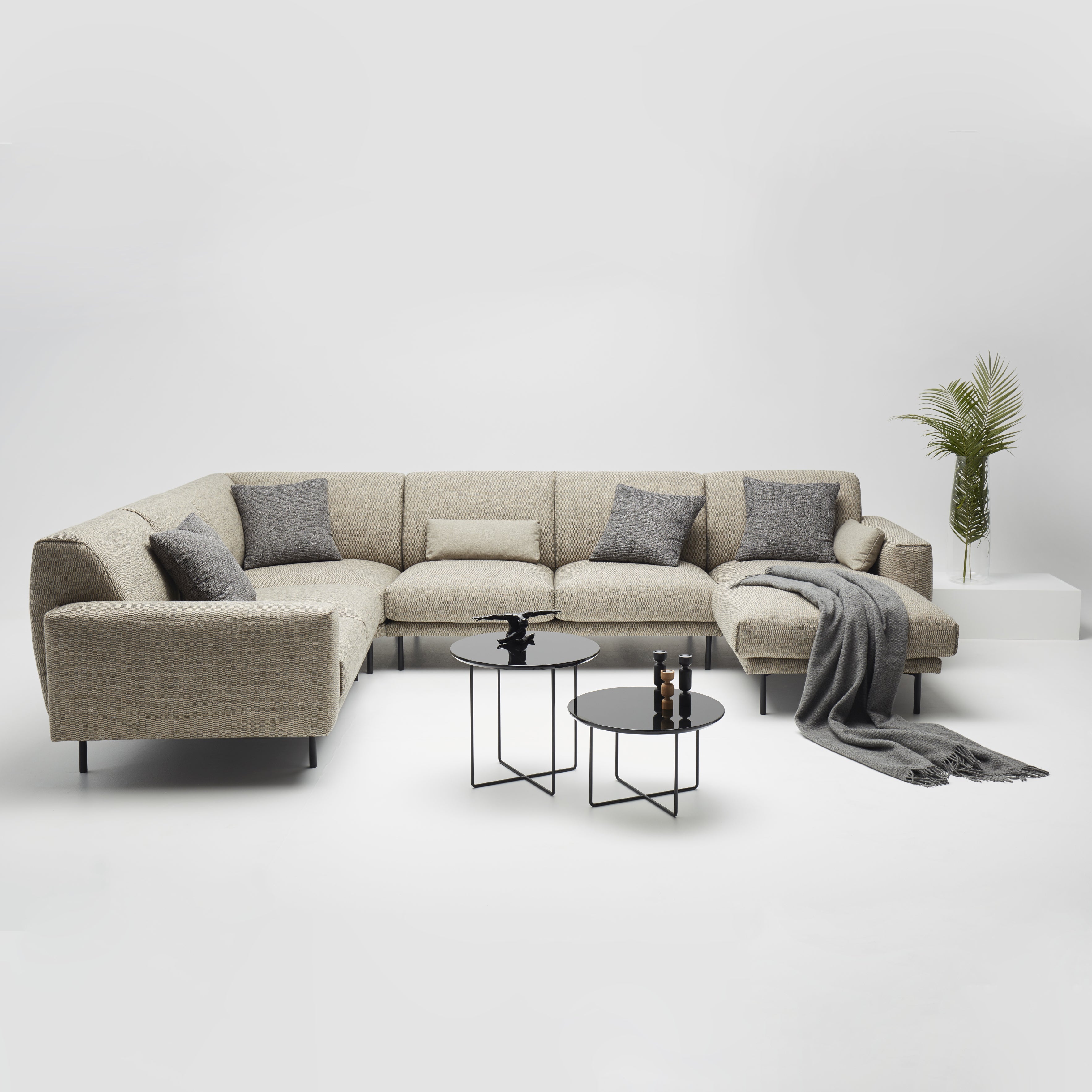 Modulare Garnitur Aston, Material: Auswahl möglich