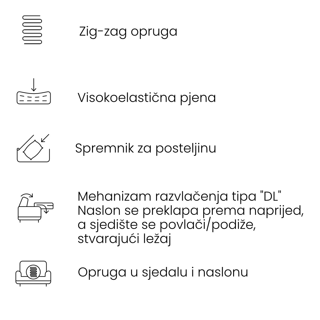 Big Buddy Sofa 302x130cm, Material: Auswahl möglich