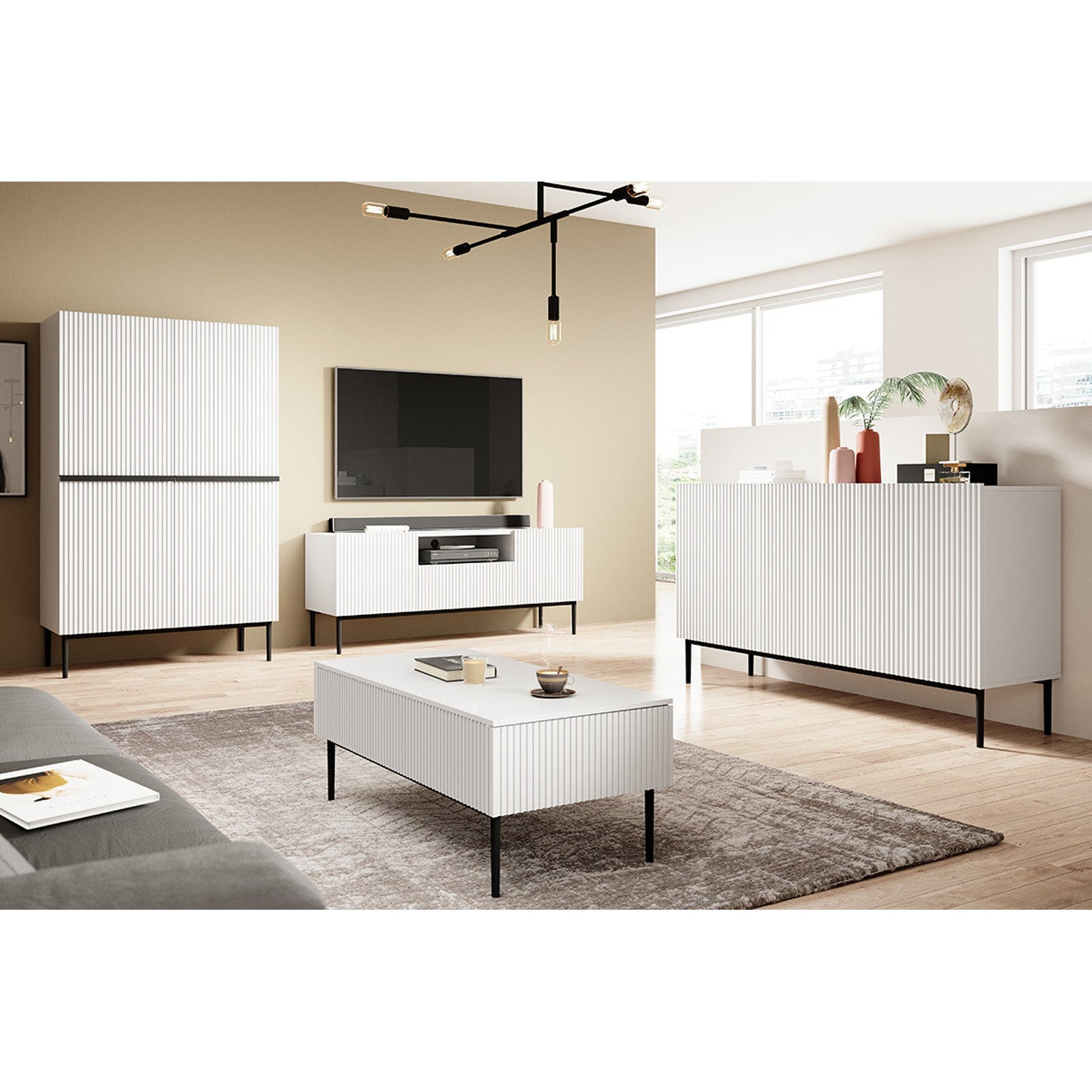 Kommode Nicole 150cm, Material: MDF