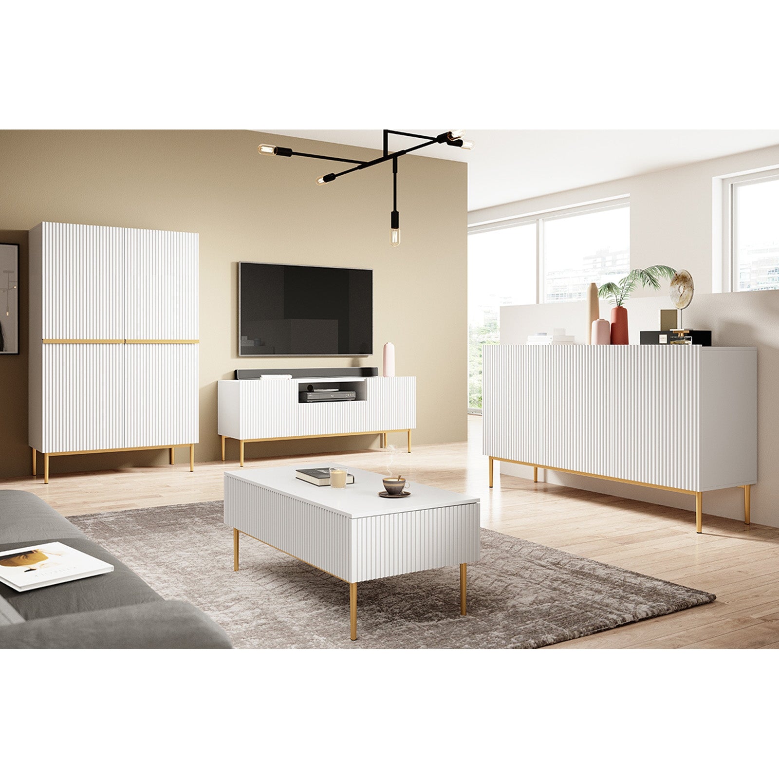 Kommode Nicole 150cm, Material: MDF