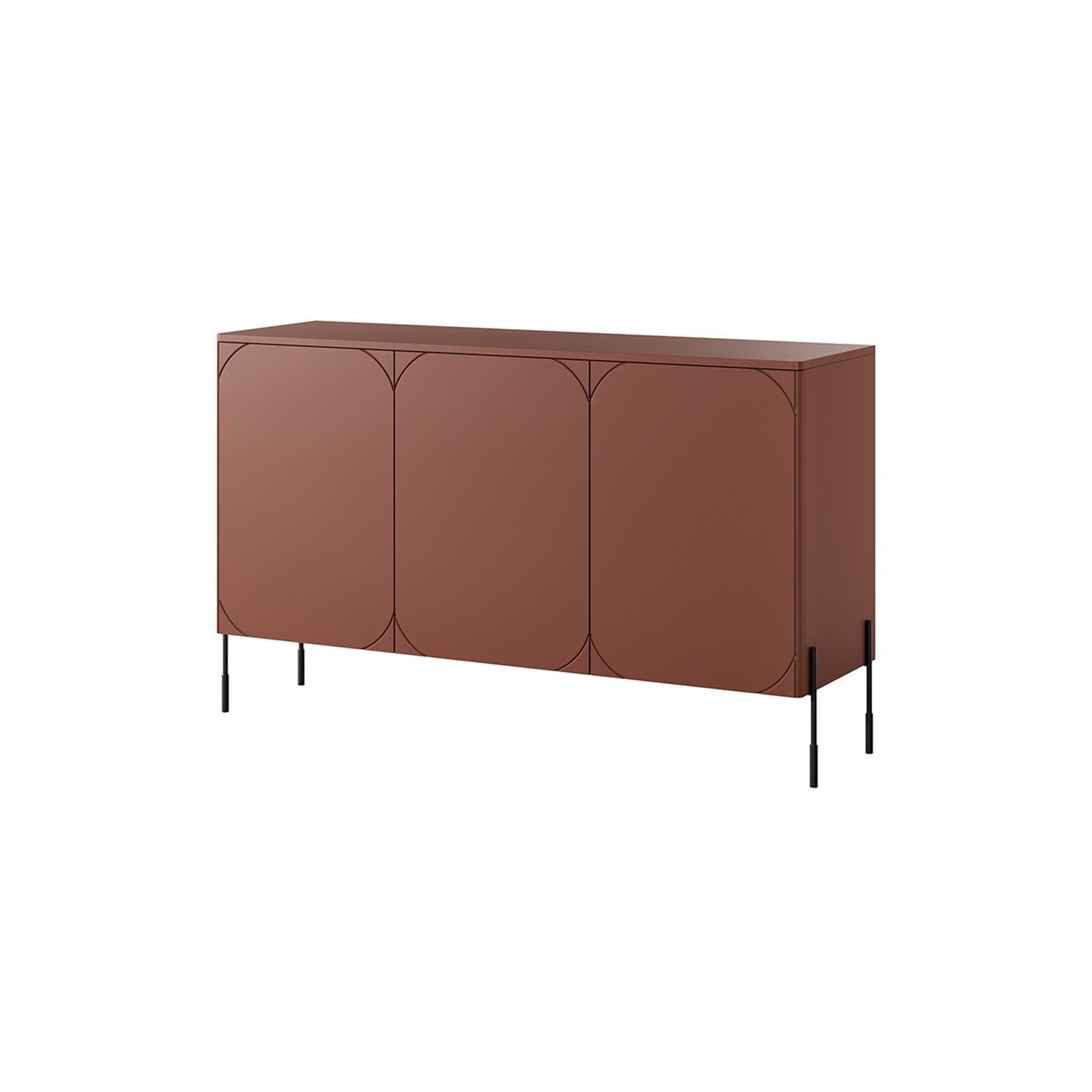Sonatia Kommode 150cm, 3 Türen und 2 Schubladen, Material: MDF