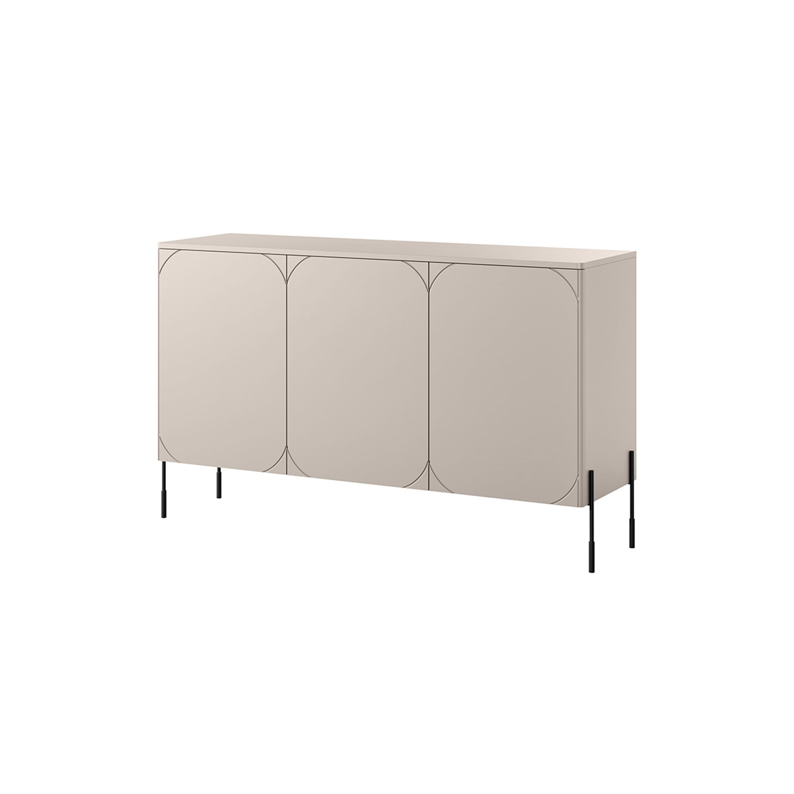 Sonatia Kommode 150cm, 3 Türen, Material: MDF
