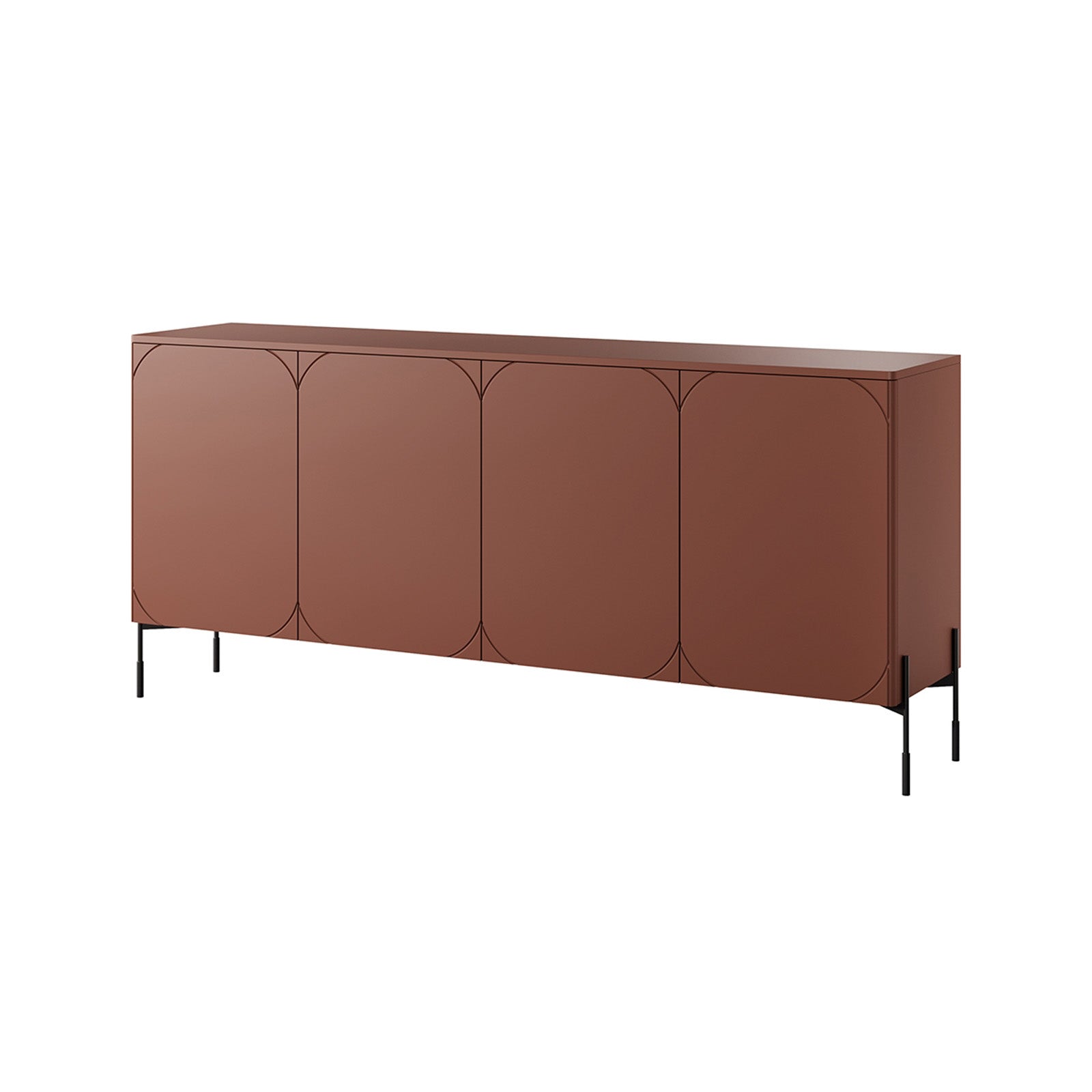 Sonatia Kommode 200cm, 4 Türen, Material: MDF