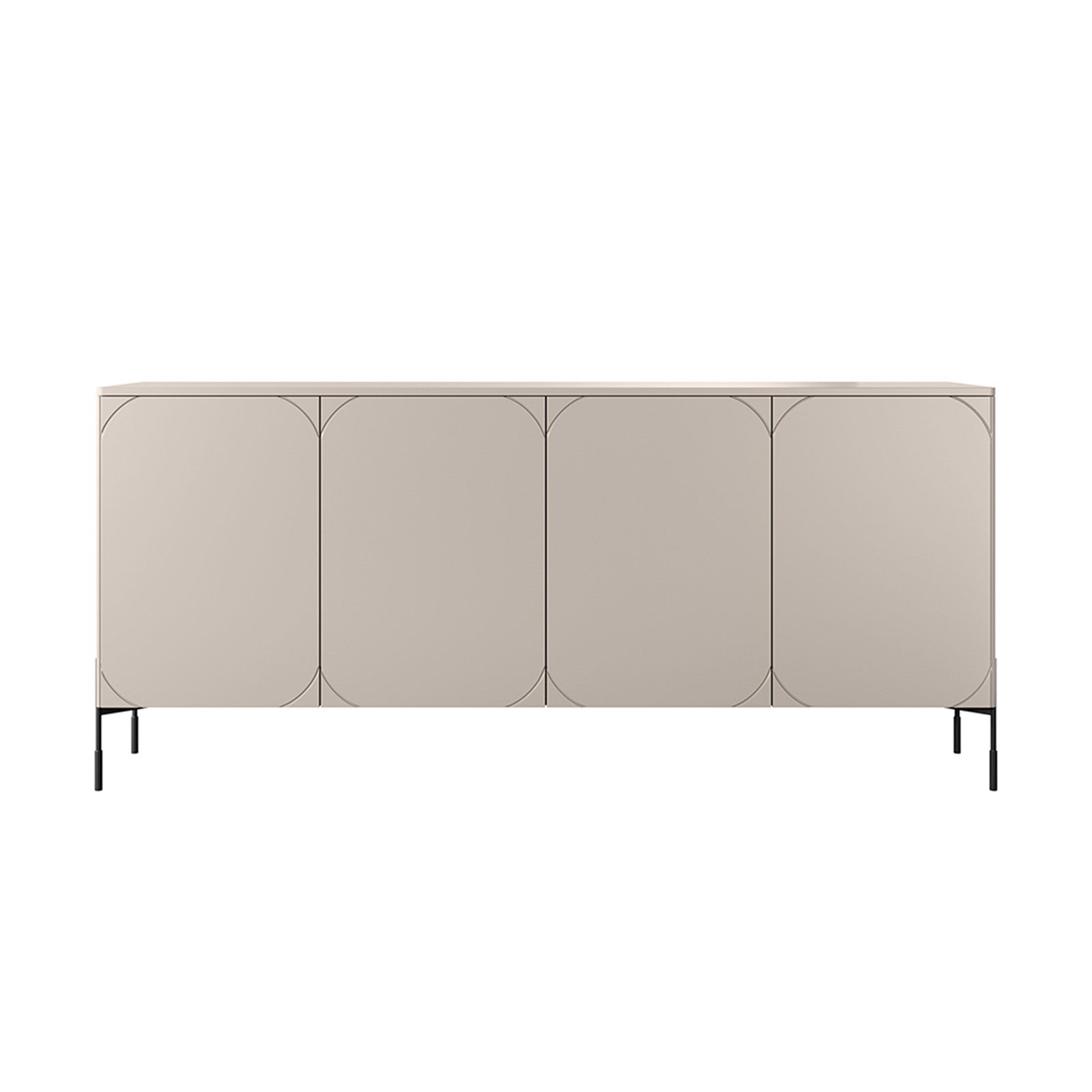 Sonatia Kommode 200cm, 4 Türen, Material: MDF