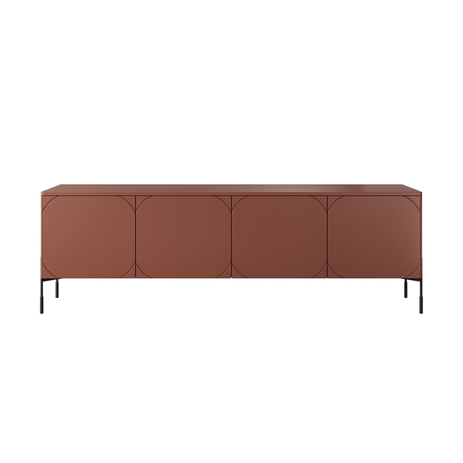 Sonatia Kommode 200cm, 4 Türen und 1 Schublade, Material: MDF