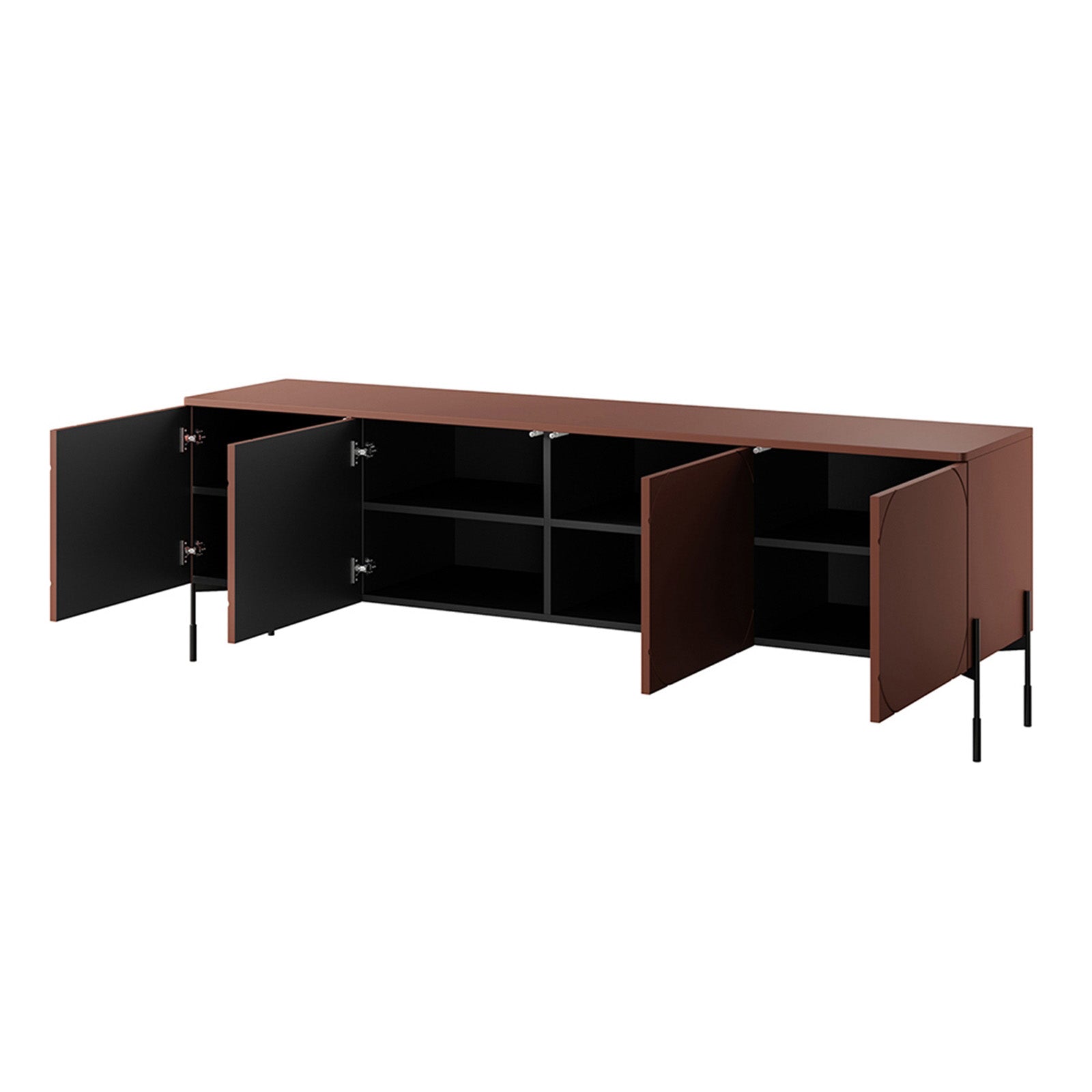 Sonatia Kommode 200cm, 4 Türen, Material: MDF