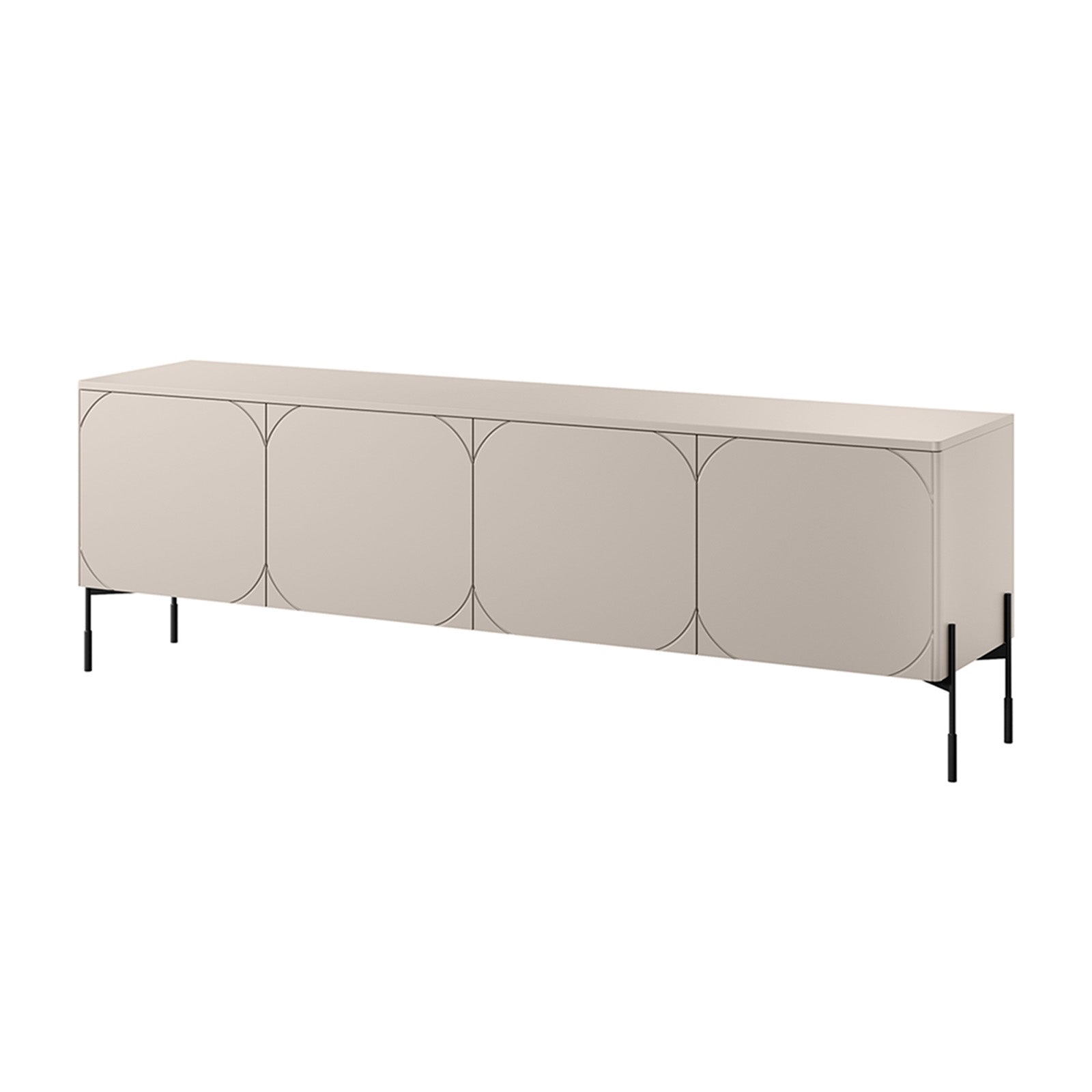 Sonatia Kommode 200cm, 4 Türen, Material: MDF