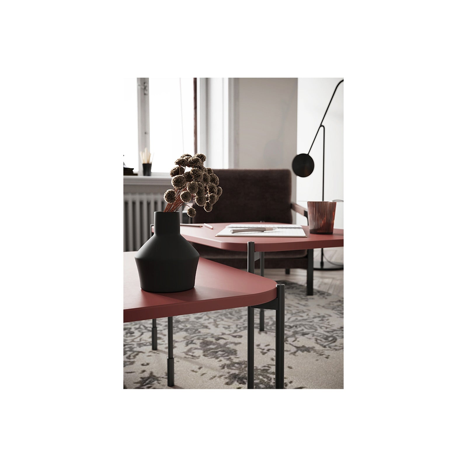 Sonatia Couchtisch 70cm, Material: MDF