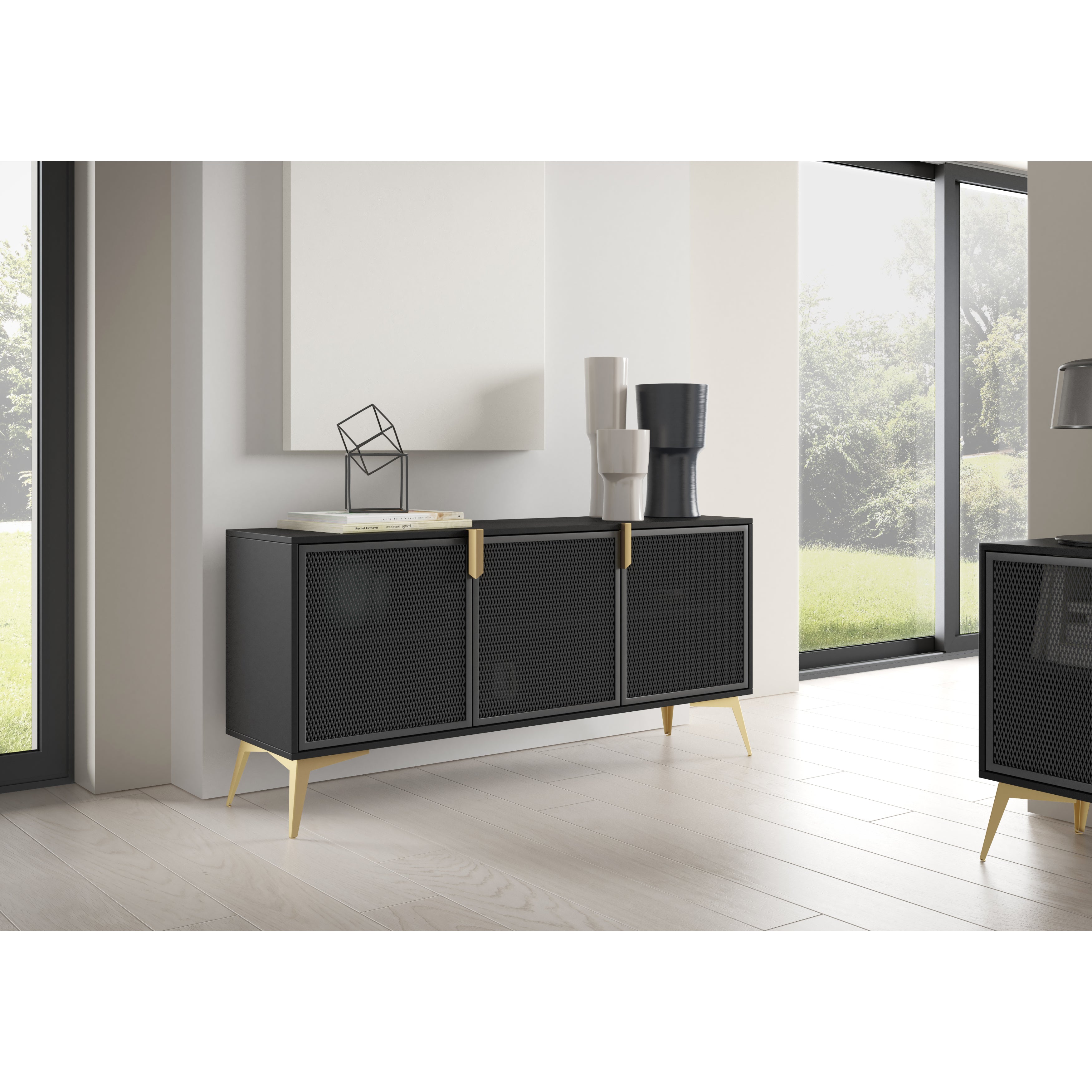 Bravio Kommode 164,5x42cm, Material: Laminatplatte