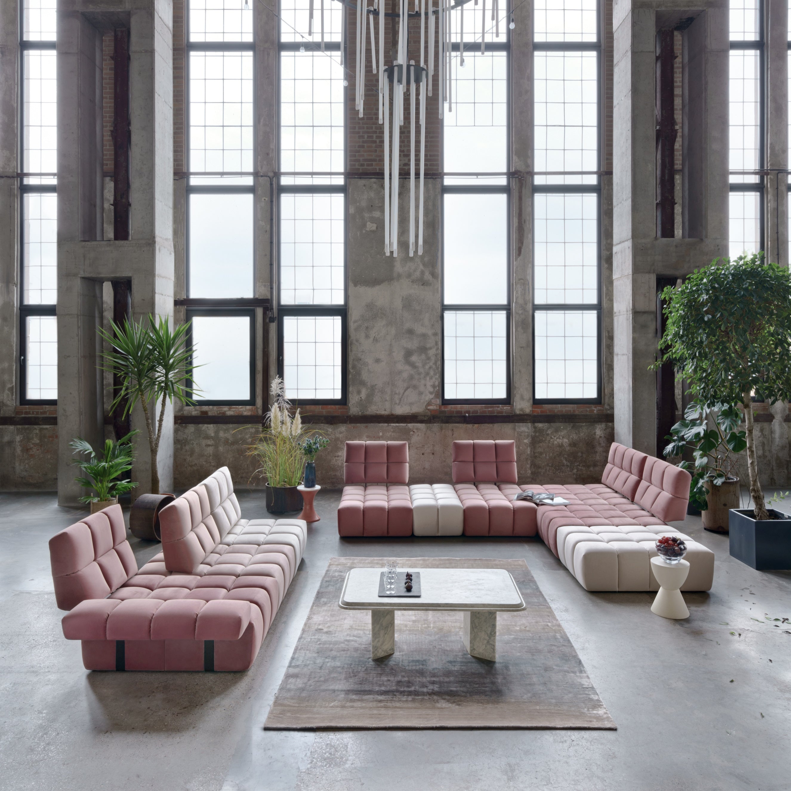 Modulare Garnitur Choco, Material: Auswahl möglich