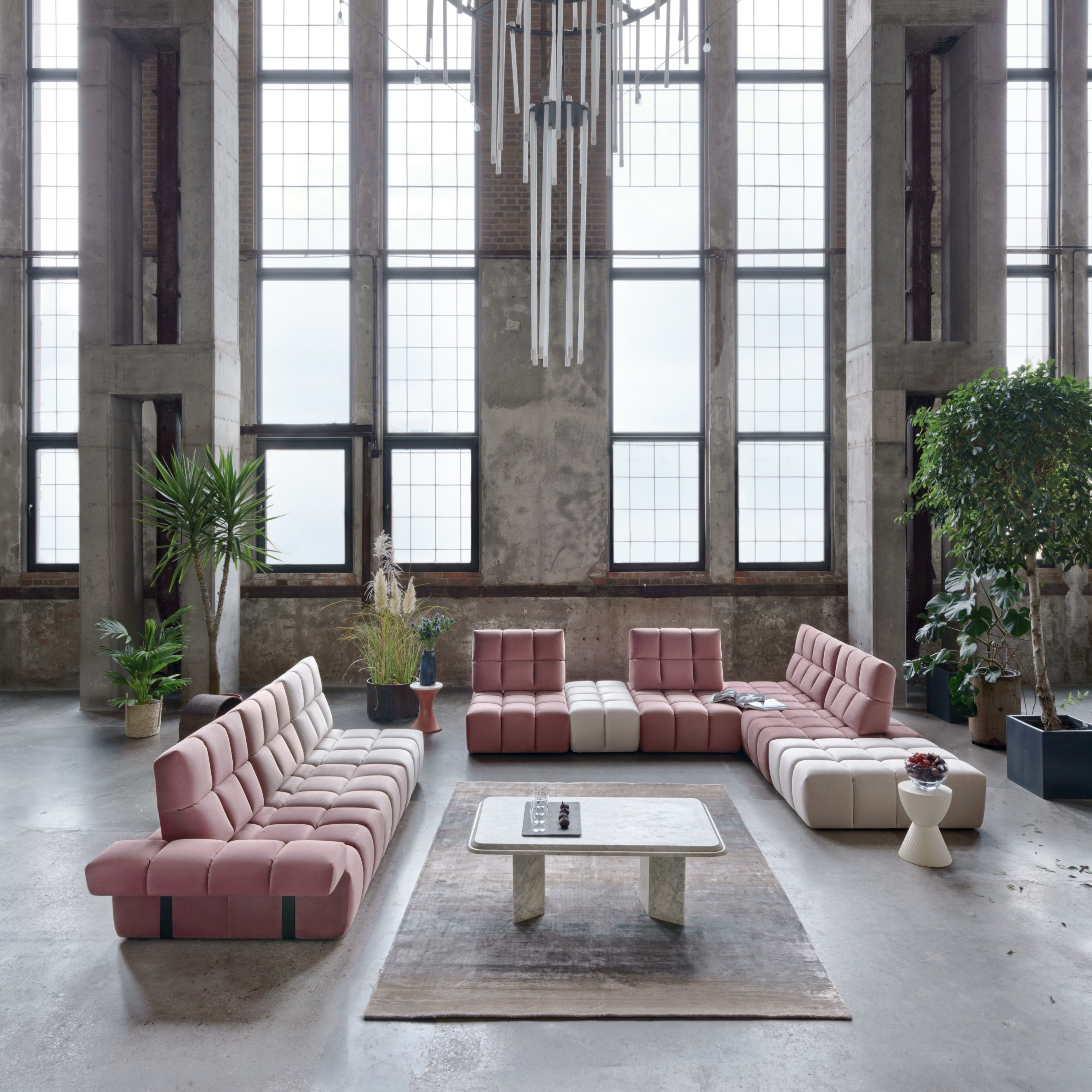 Modulare Garnitur Choco, Material: Auswahl möglich