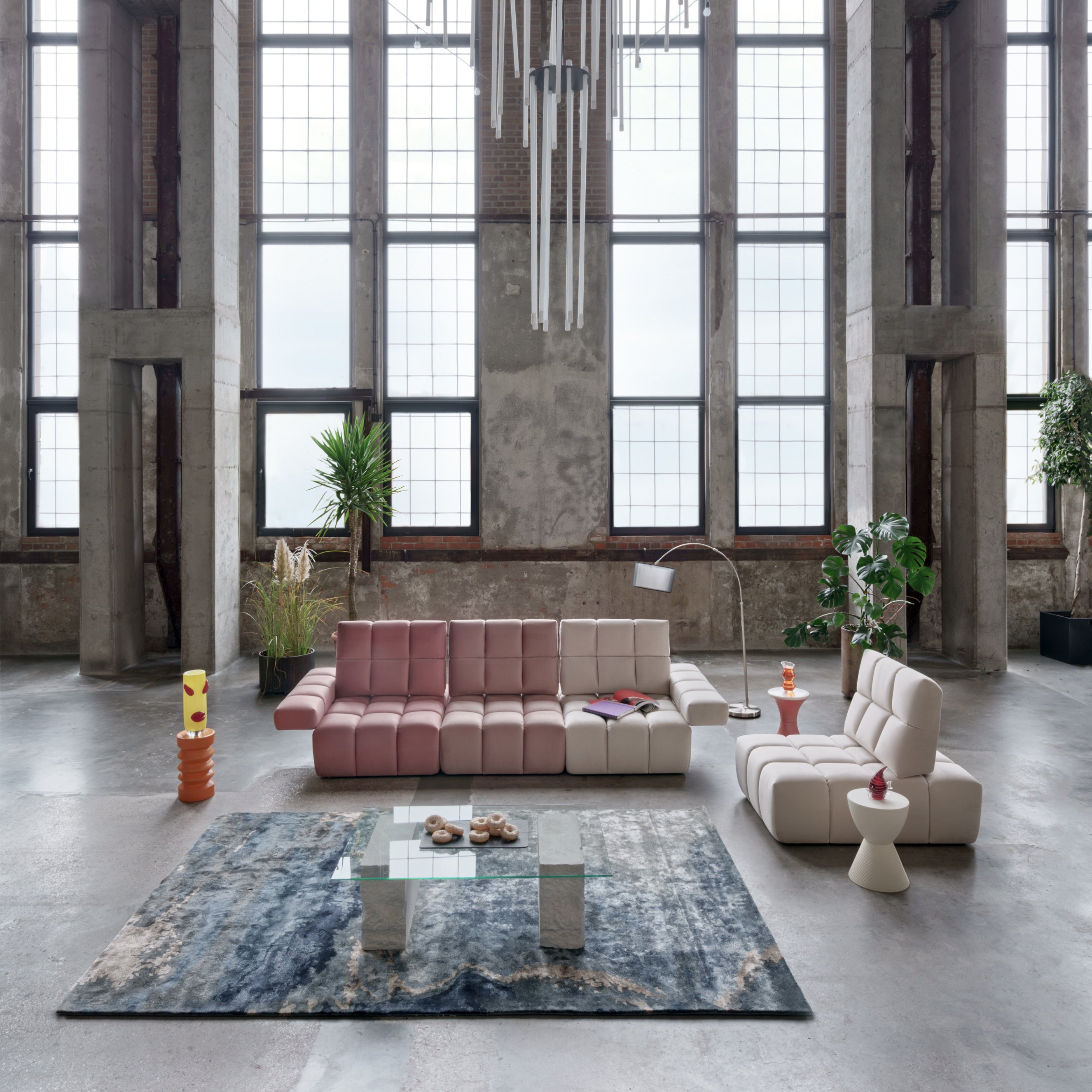 Modulare Garnitur Choco, Material: Auswahl möglich