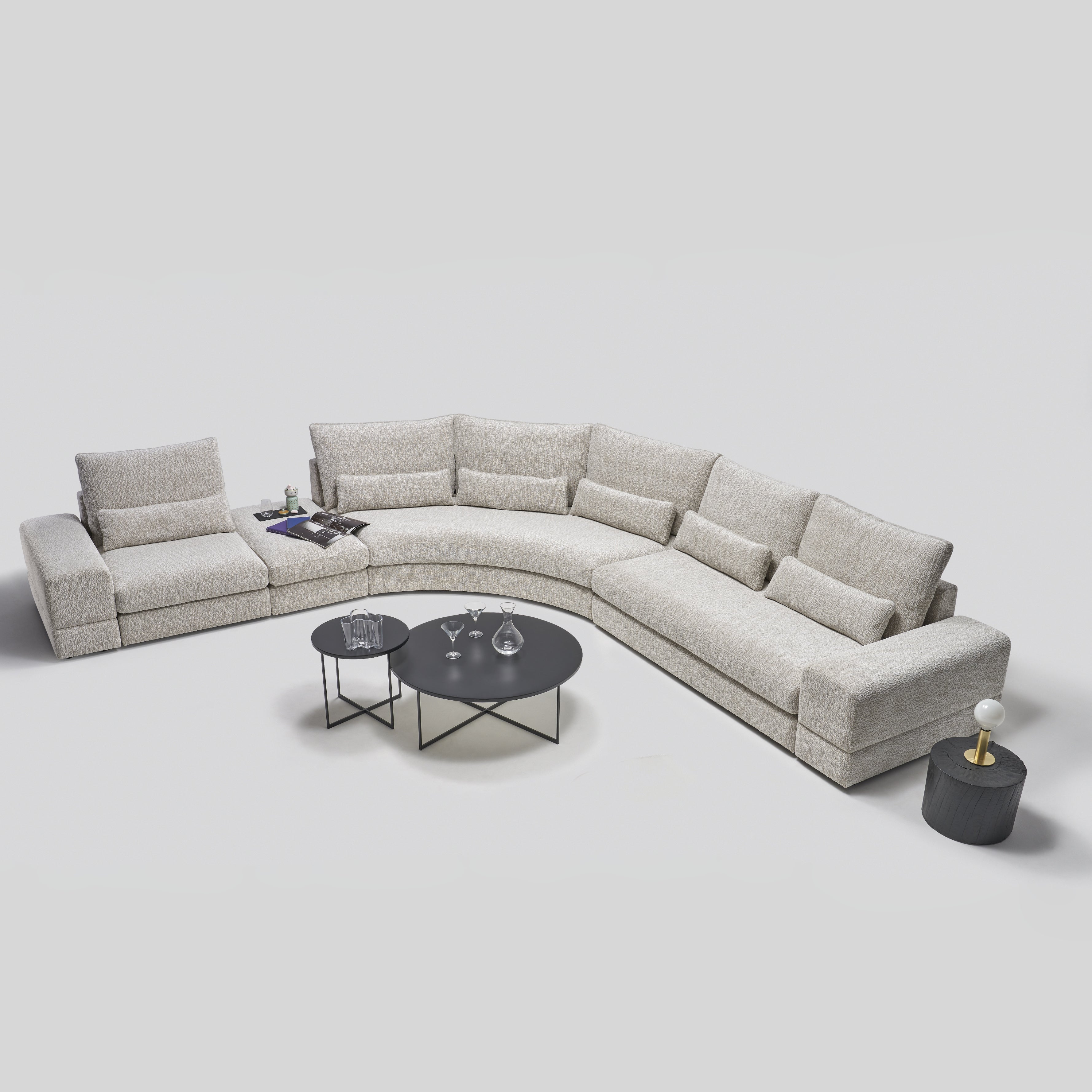 Modulare Garnitur Columbus, Material: Auswahl möglich