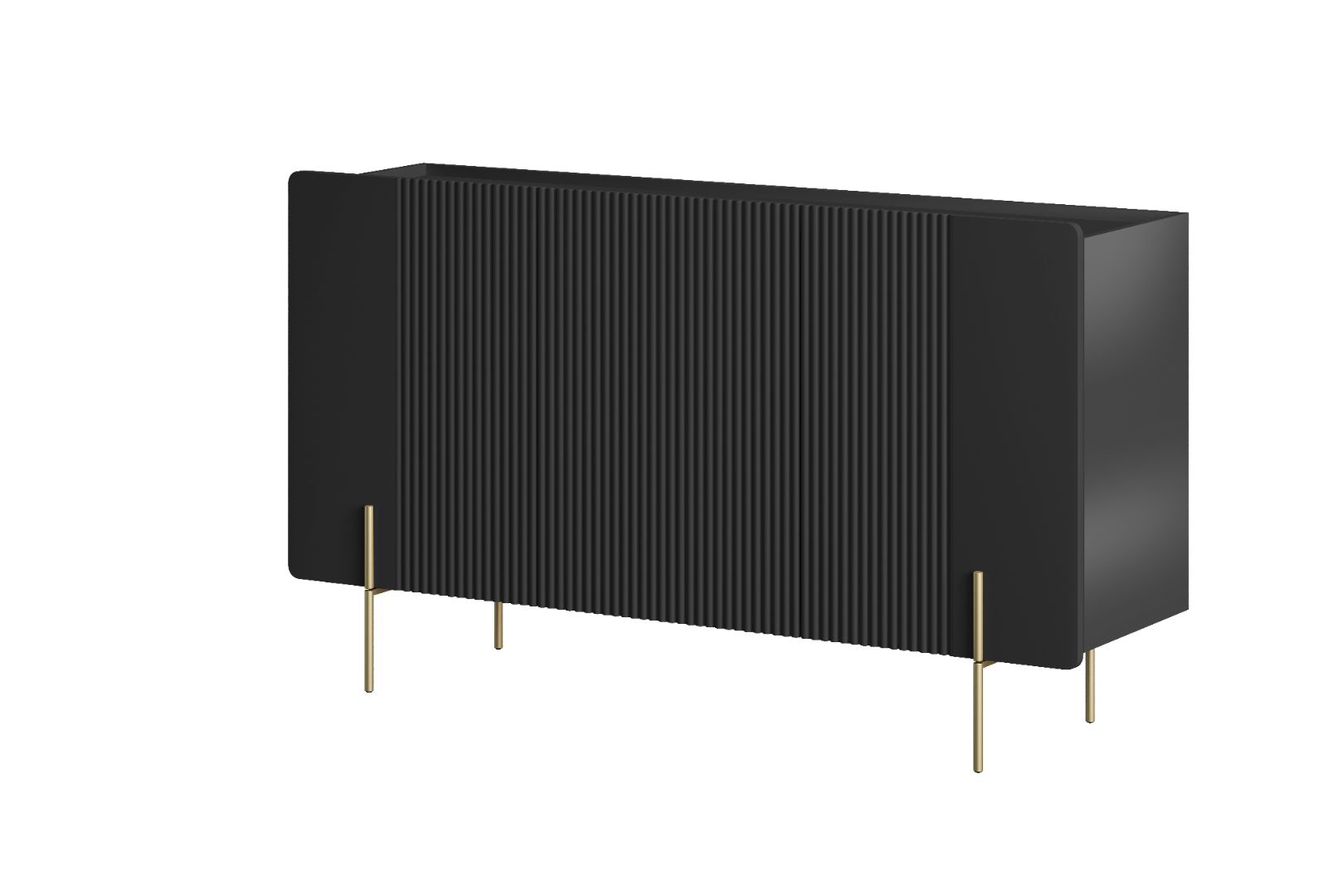 Malmi Kommode 150 cm, 3 Türen und 3 Einlegeböden, Material: MDF