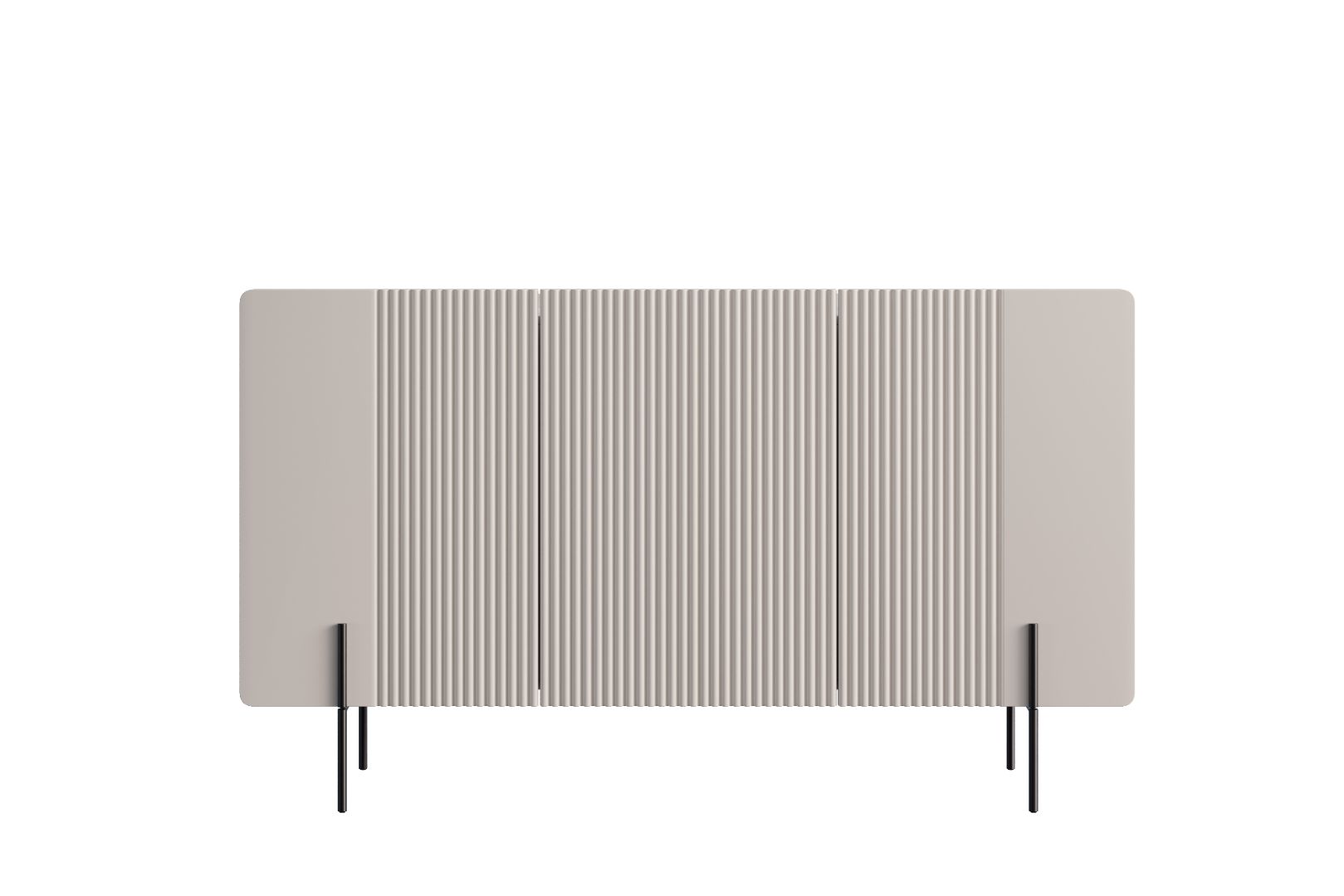 Malmi Kommode 150 cm, 3 Türen und 3 Einlegeböden, Material: MDF