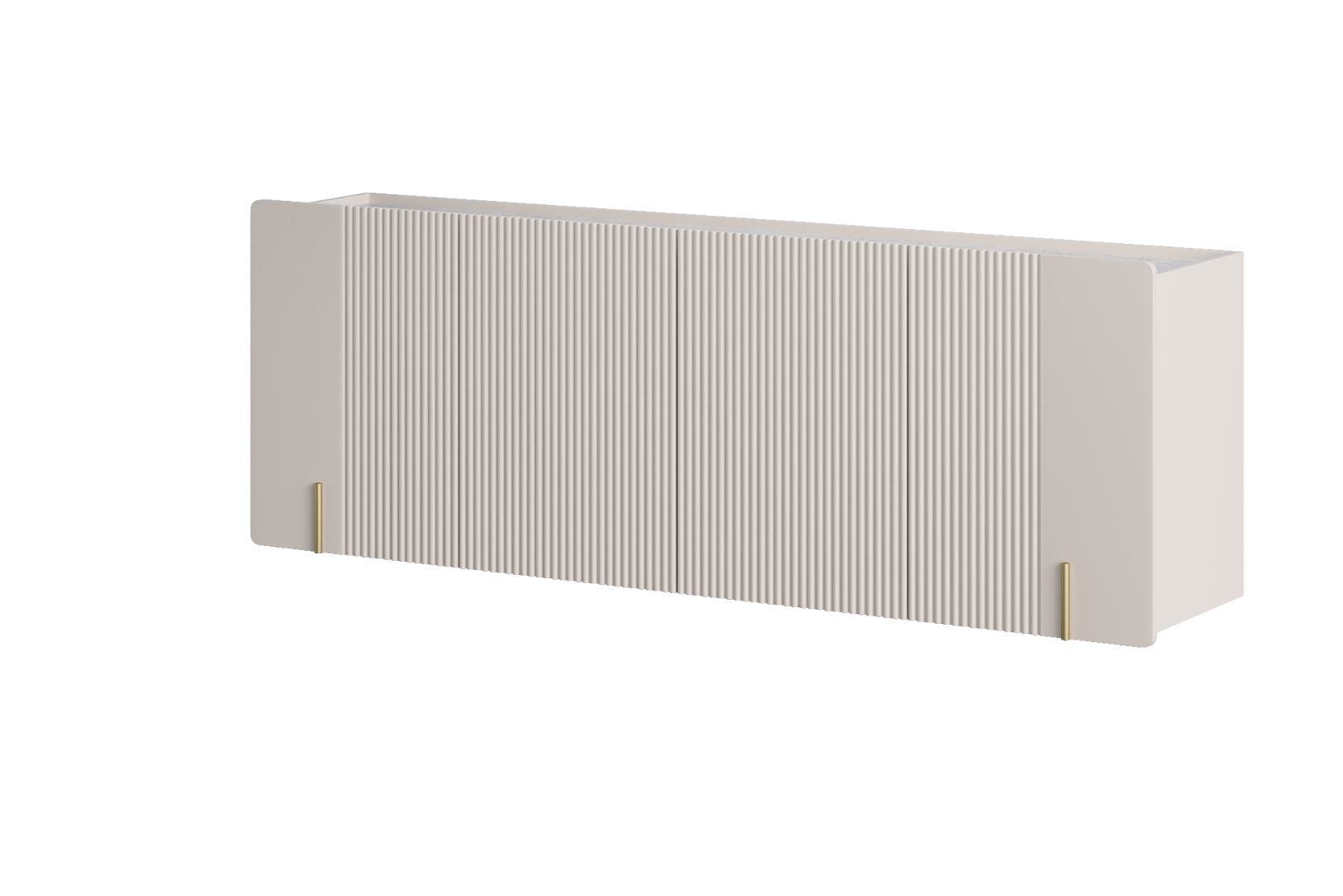Malmi Kommode 200 cm, 4 Türen und 4 Einlegeböden, Material: MDF