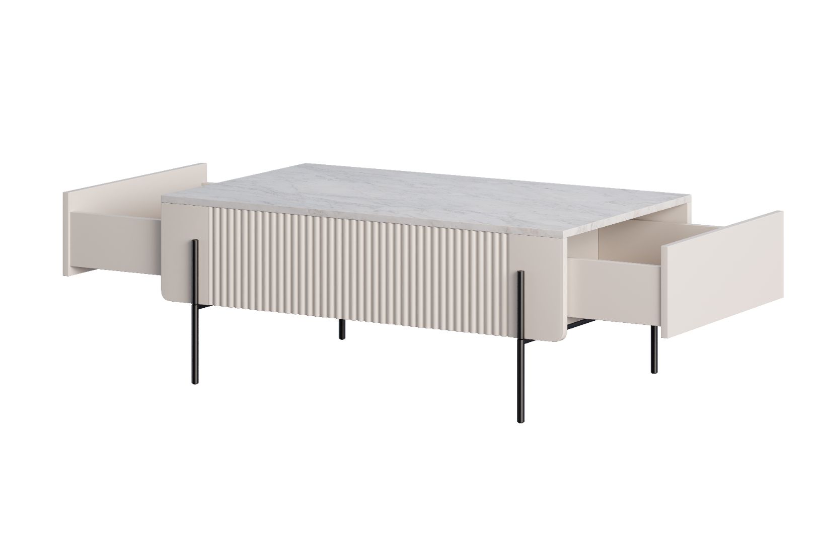 Clubtisch Malmi 100cm, Material: MDF
