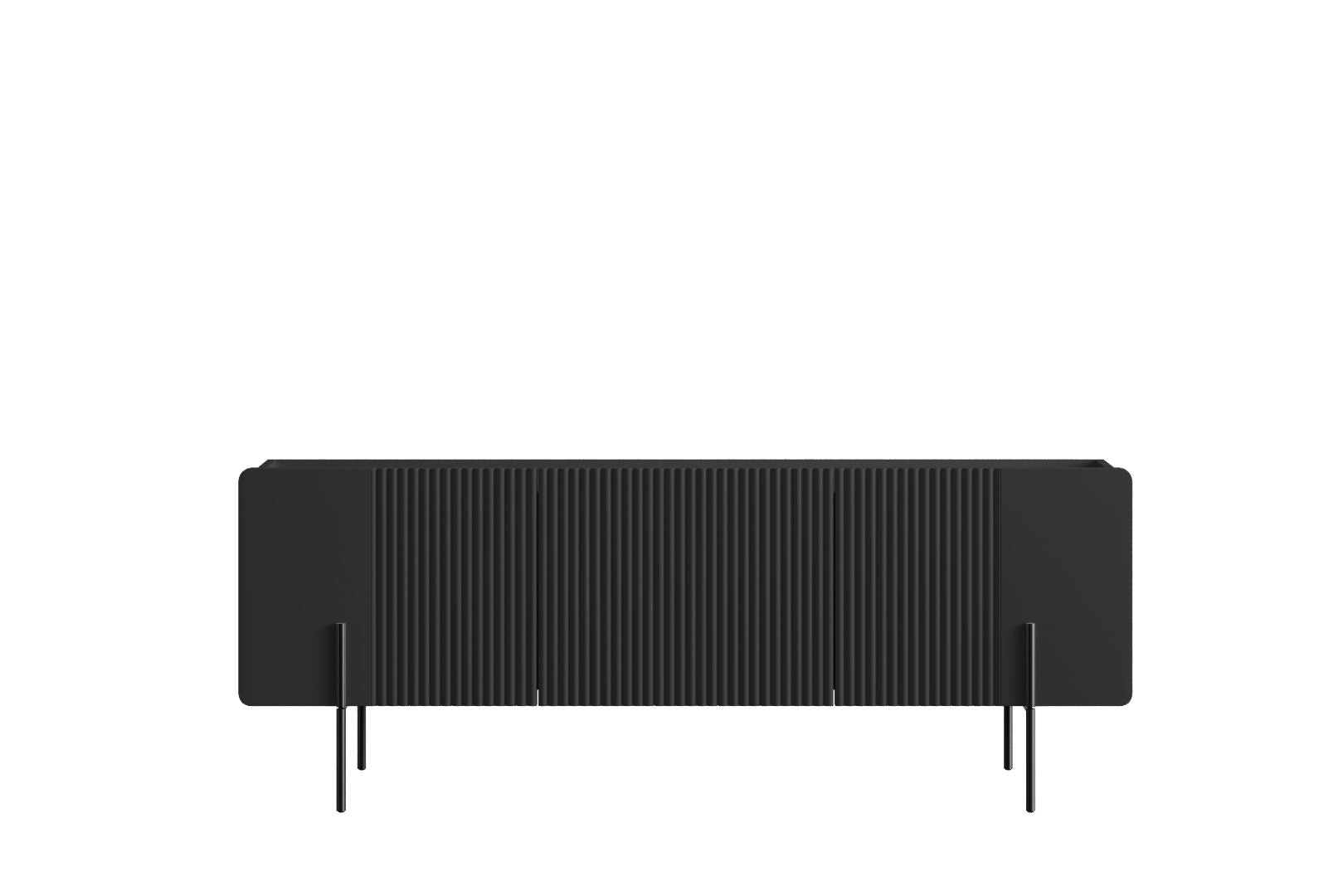 TV Kommode Malmi 150cm, 2 Türen und 1 Schublade, Material: MDF