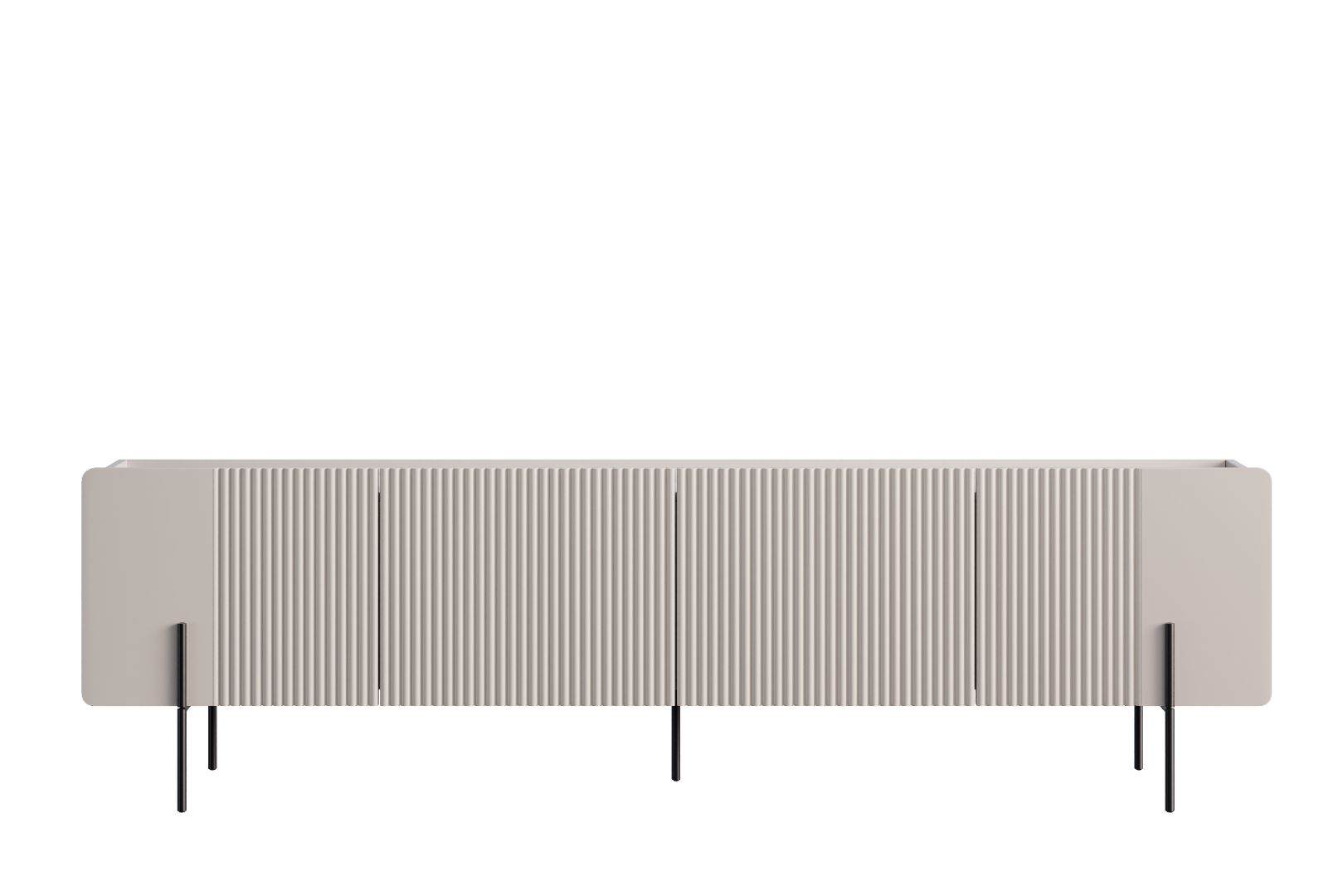 TV Kommode Malmi 200cm, 2 Türen und 2 Schubladen, Material: MDF