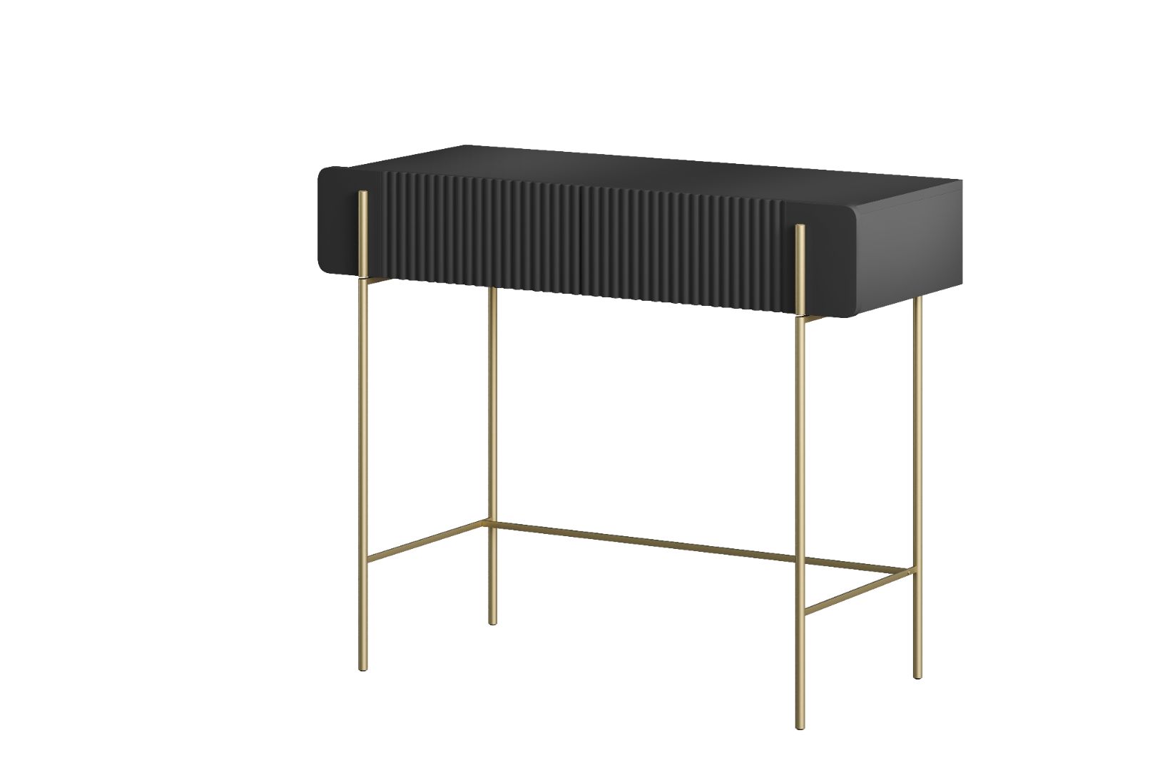 Beistelltisch Malmi 100cm, 2 Schubladen, Material: MDF