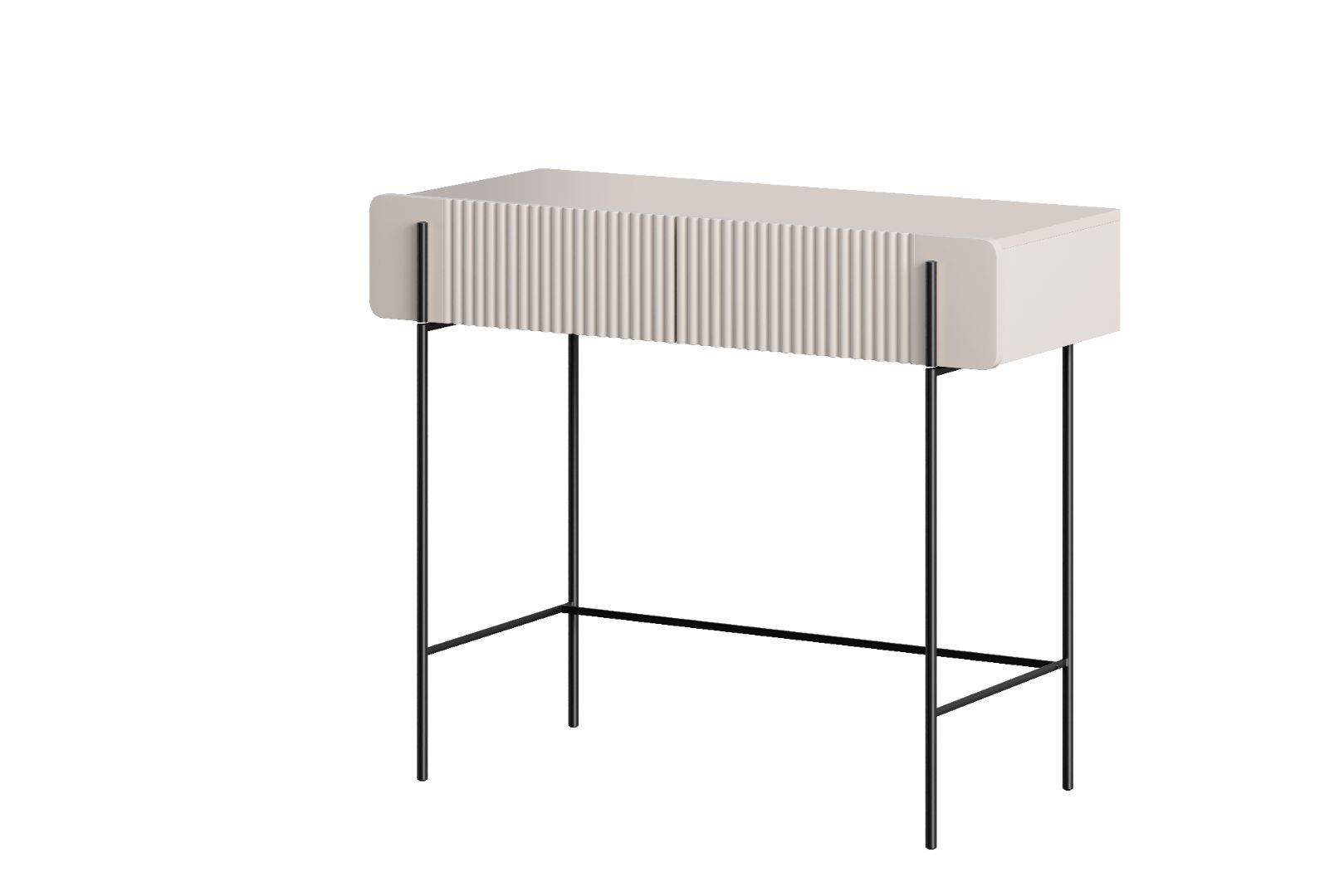 Beistelltisch Malmi 100cm, 2 Schubladen, Material: MDF