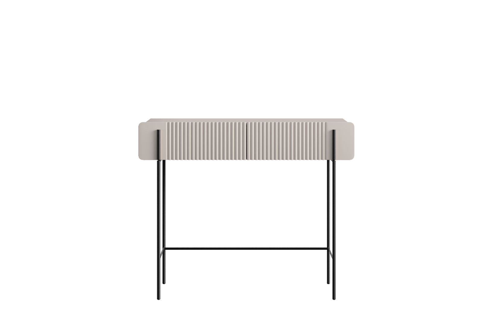 Beistelltisch Malmi 100cm, 2 Schubladen, Material: MDF