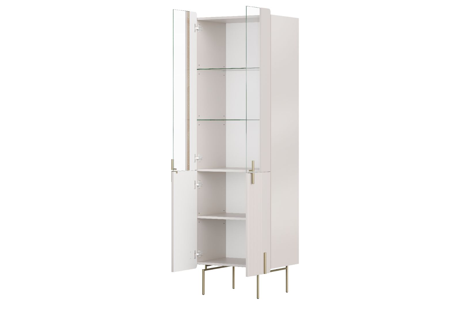 Vitrine Malmi 190cm, Material: MDF, Melaminplatte