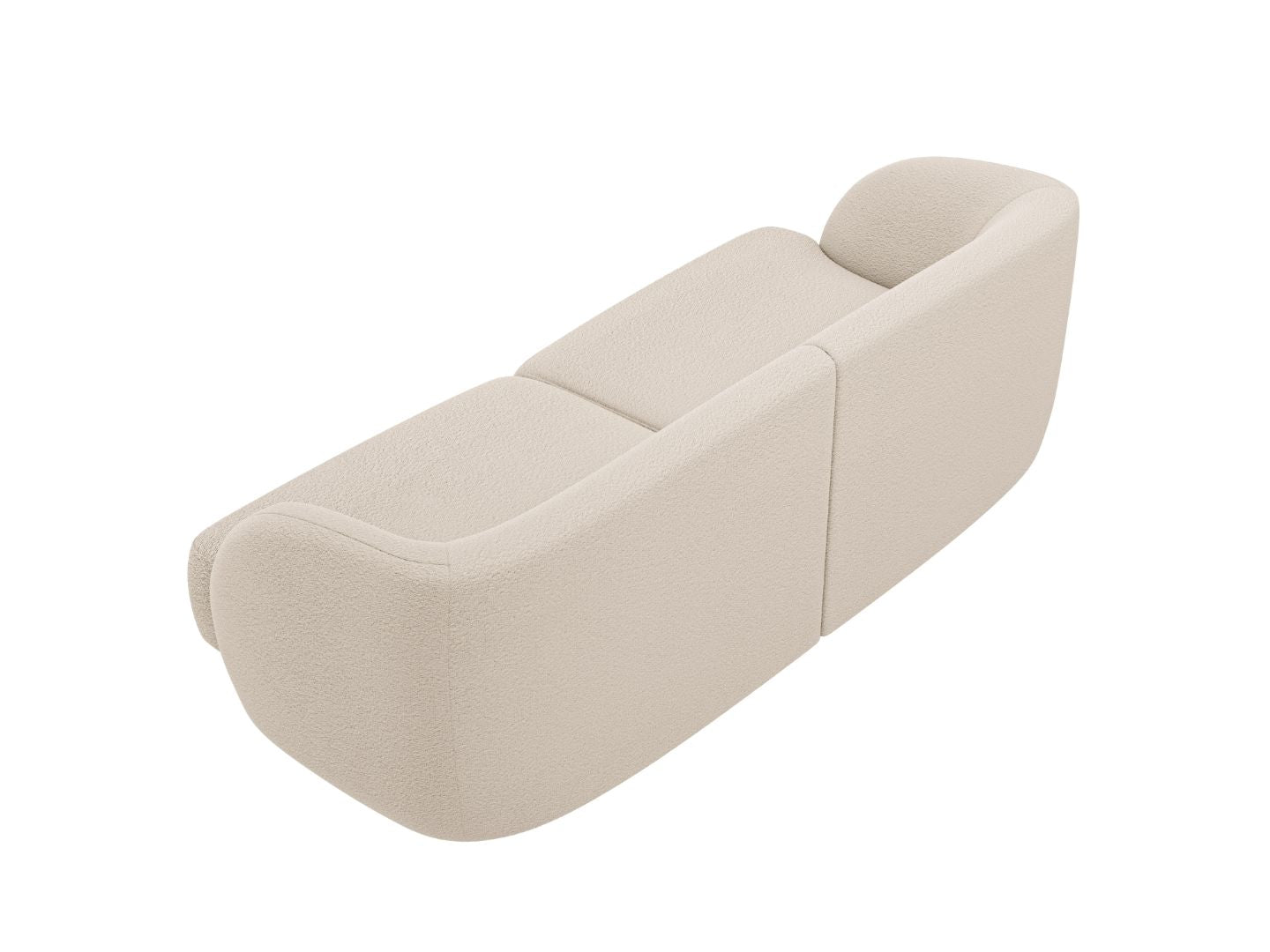 Zweisitzer Miley 180x90cm, Material: Boucle