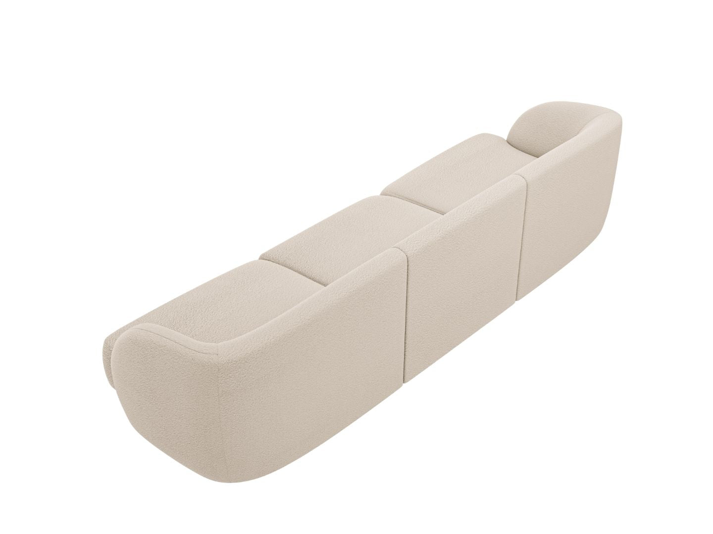 Sofa Miley 255x90cm, Material: Boucle