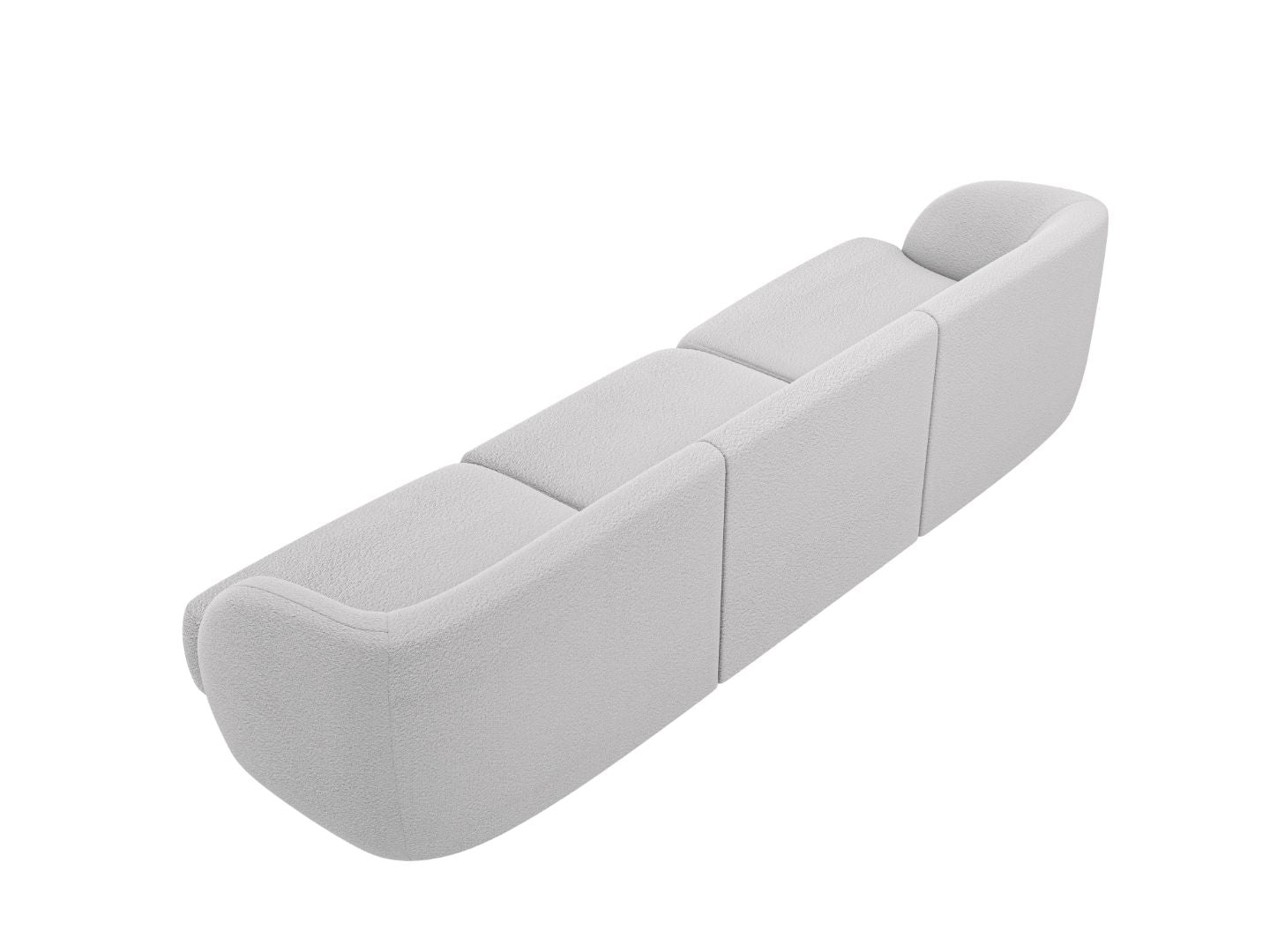 Sofa Miley 255x90cm, Material: Boucle