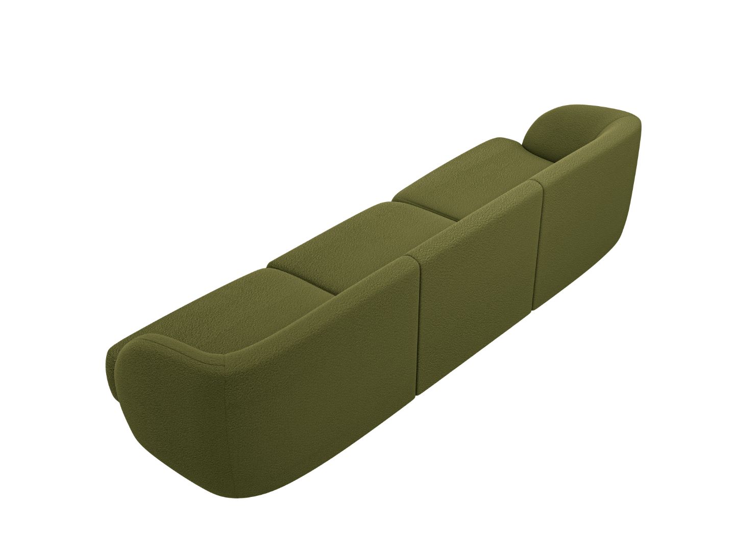 Sofa Miley 255x90cm, Material: Boucle