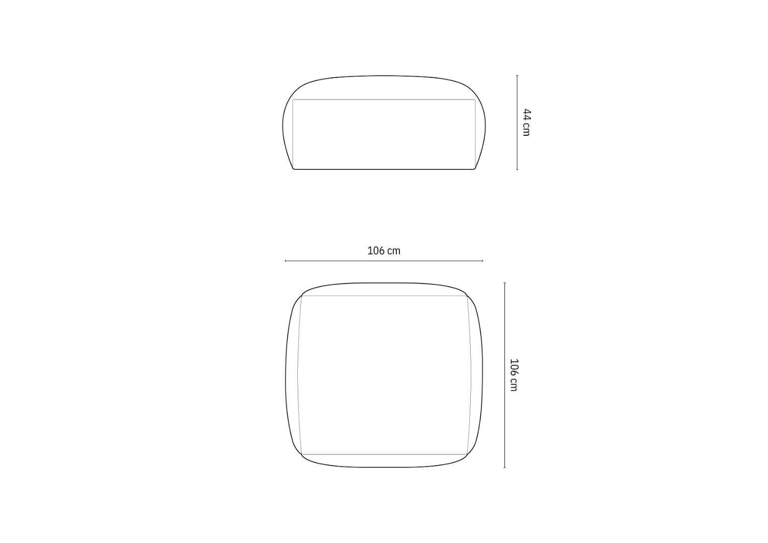 Martina Hocker, 106x106cm, Material: Cord