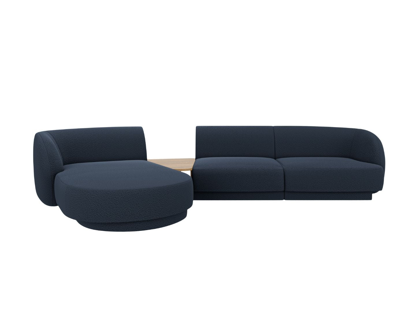 Ecksofa Miley 303x178cm, Material: Boucle
