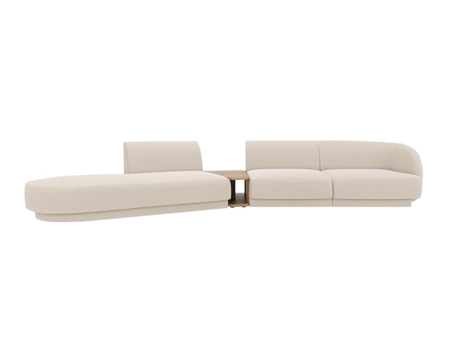 Sofa Miley 358x153cm, Material: Boucle