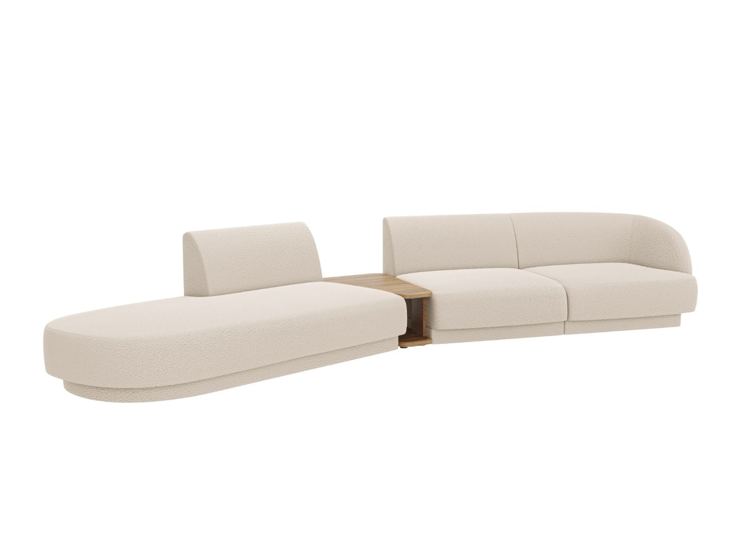 Sofa Miley 358x153cm, Material: Boucle