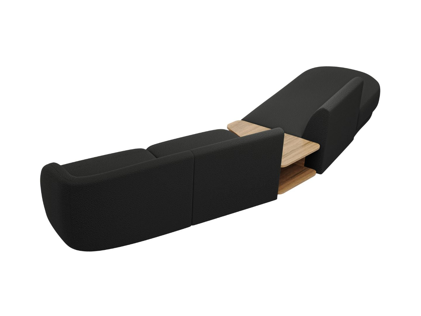 Sofa Miley 358x153cm, Material: Boucle