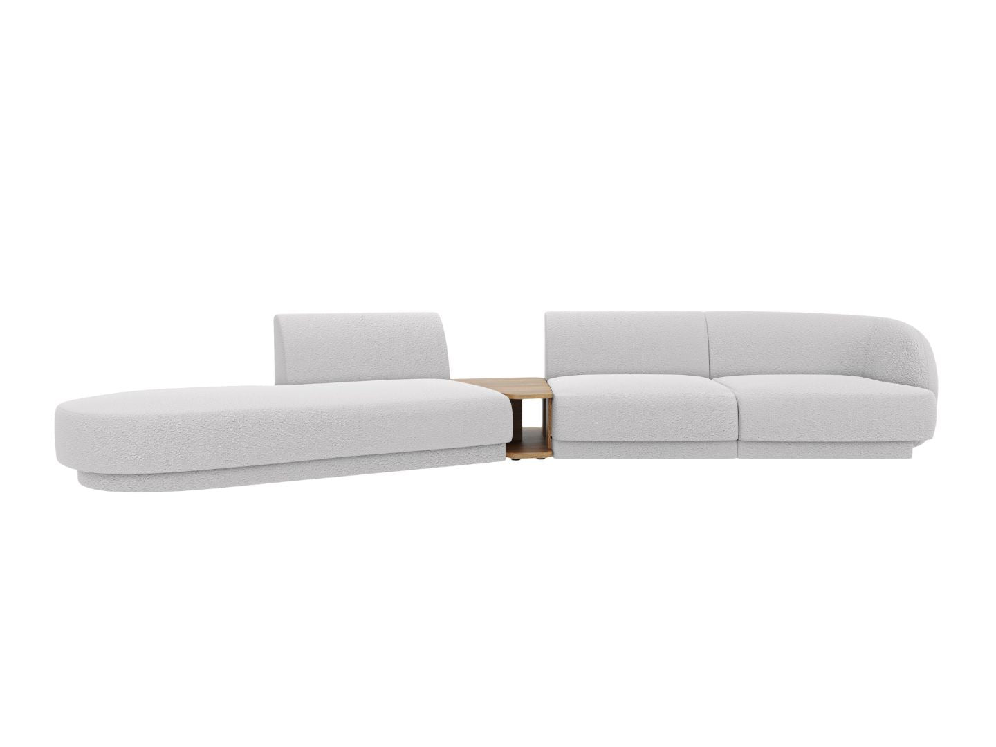 Sofa Miley 358x153cm, Material: Boucle