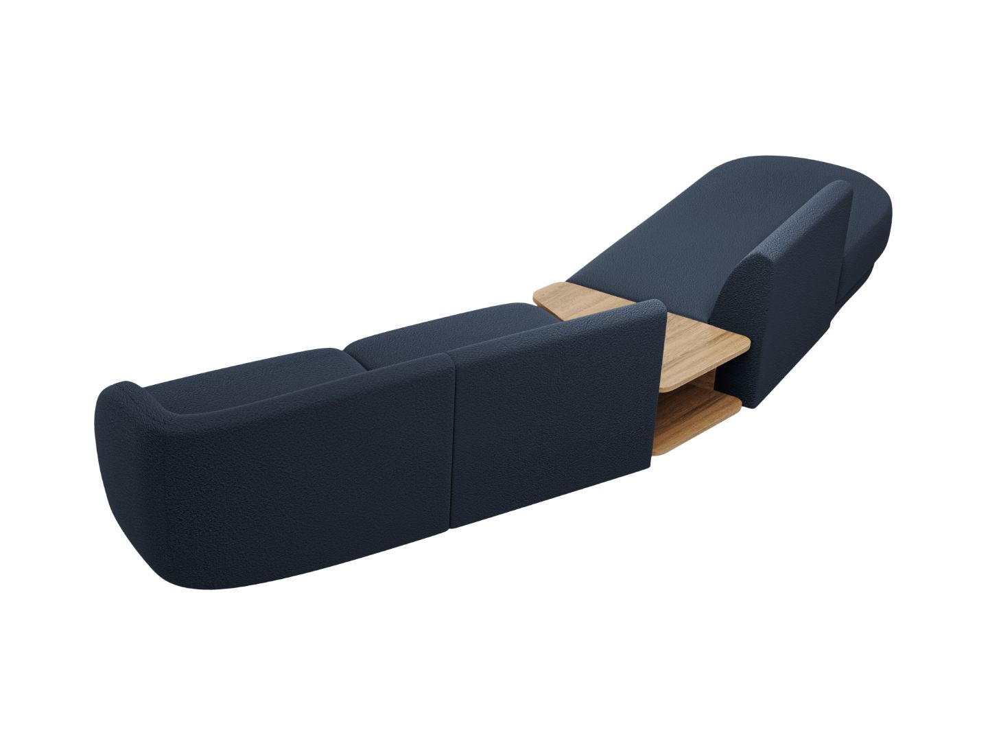 Sofa Miley 358x153cm, Material: Boucle