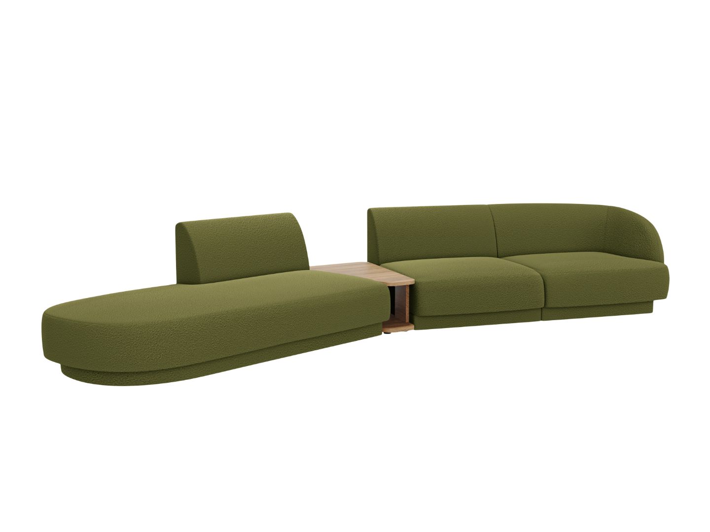 Sofa Miley 358x153cm, Material: Boucle