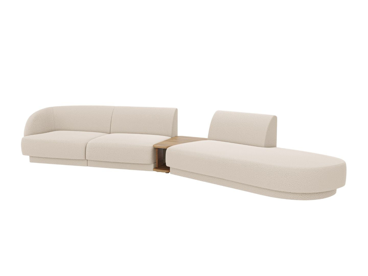 Sofa Miley 358x153cm, Material: Boucle