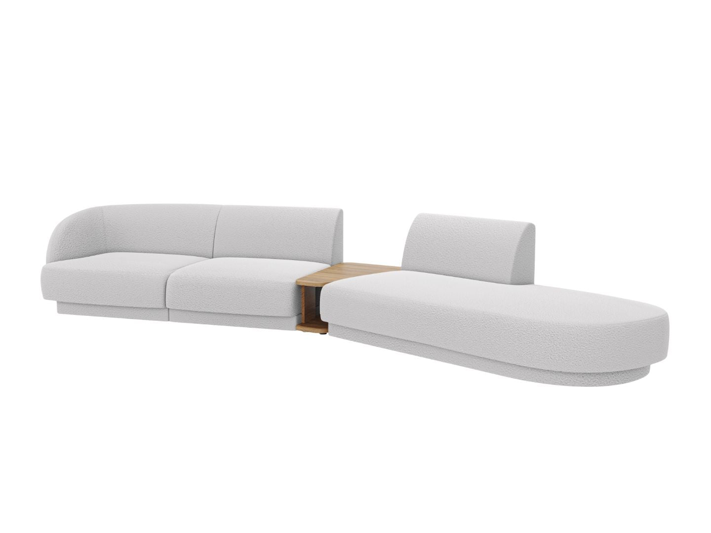 Sofa Miley 358x153cm, Material: Boucle
