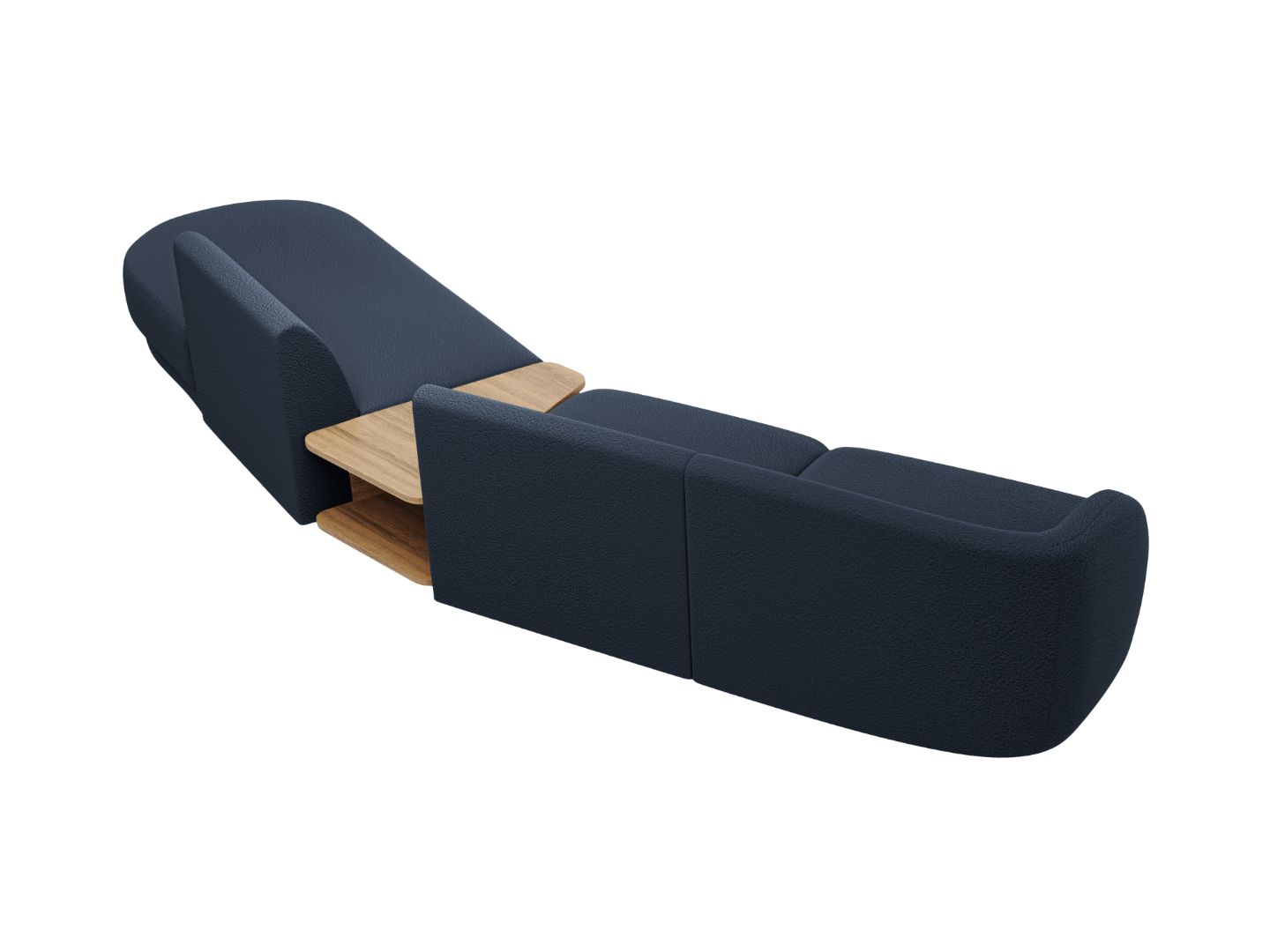 Sofa Miley 358x153cm, Material: Boucle