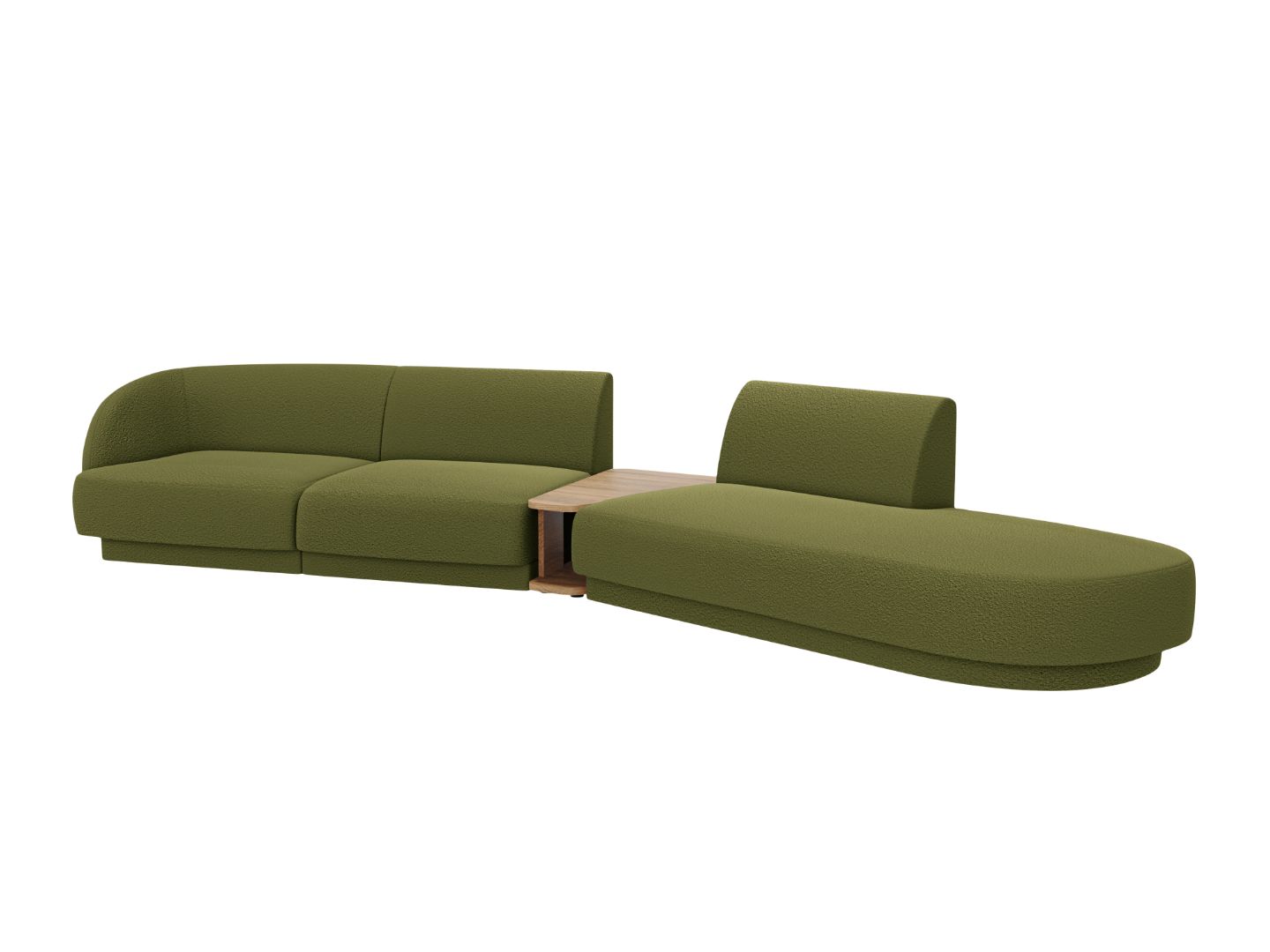 Sofa Miley 358x153cm, Material: Boucle