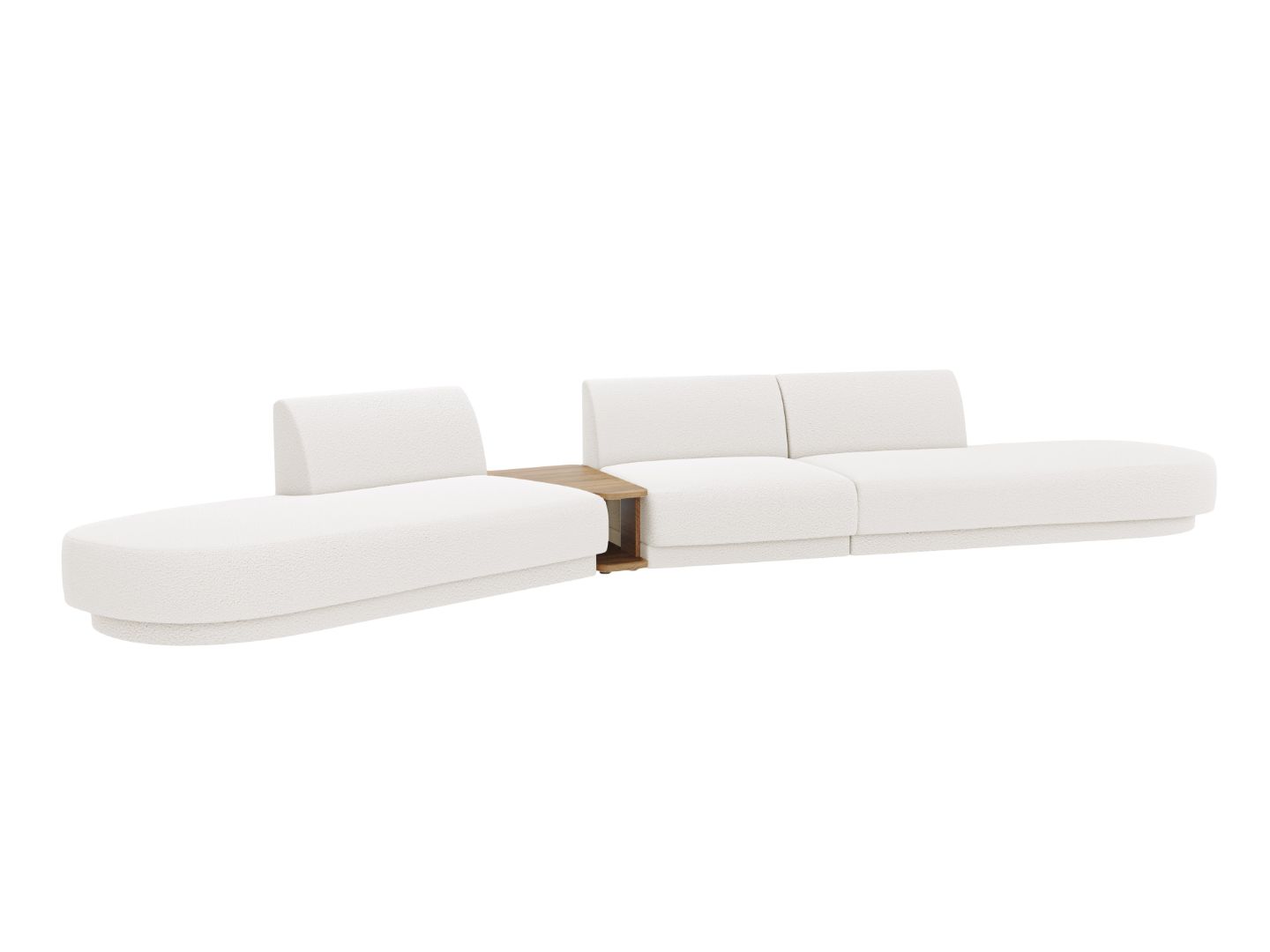 Sofa Miley 430x154cm, Material: Boucle