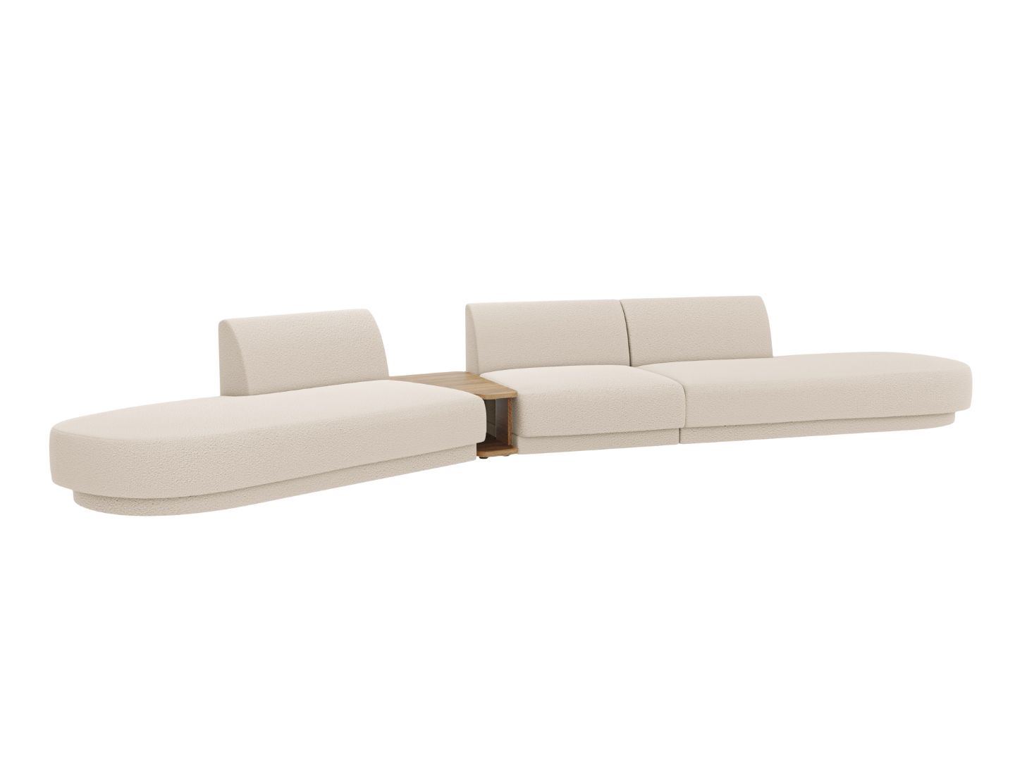 Sofa Miley 430x154cm, Material: Boucle