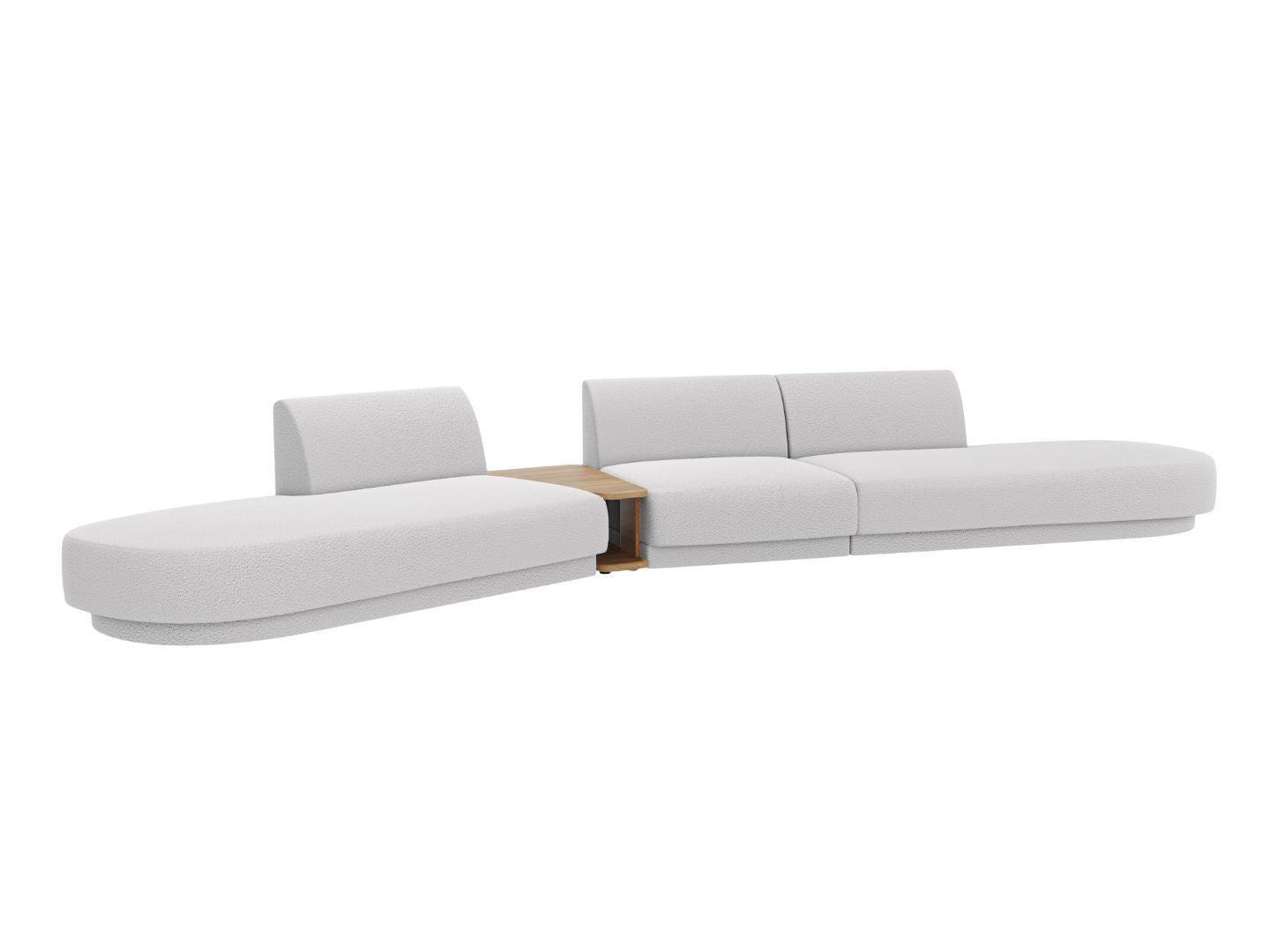 Sofa Miley 430x154cm, Material: Boucle